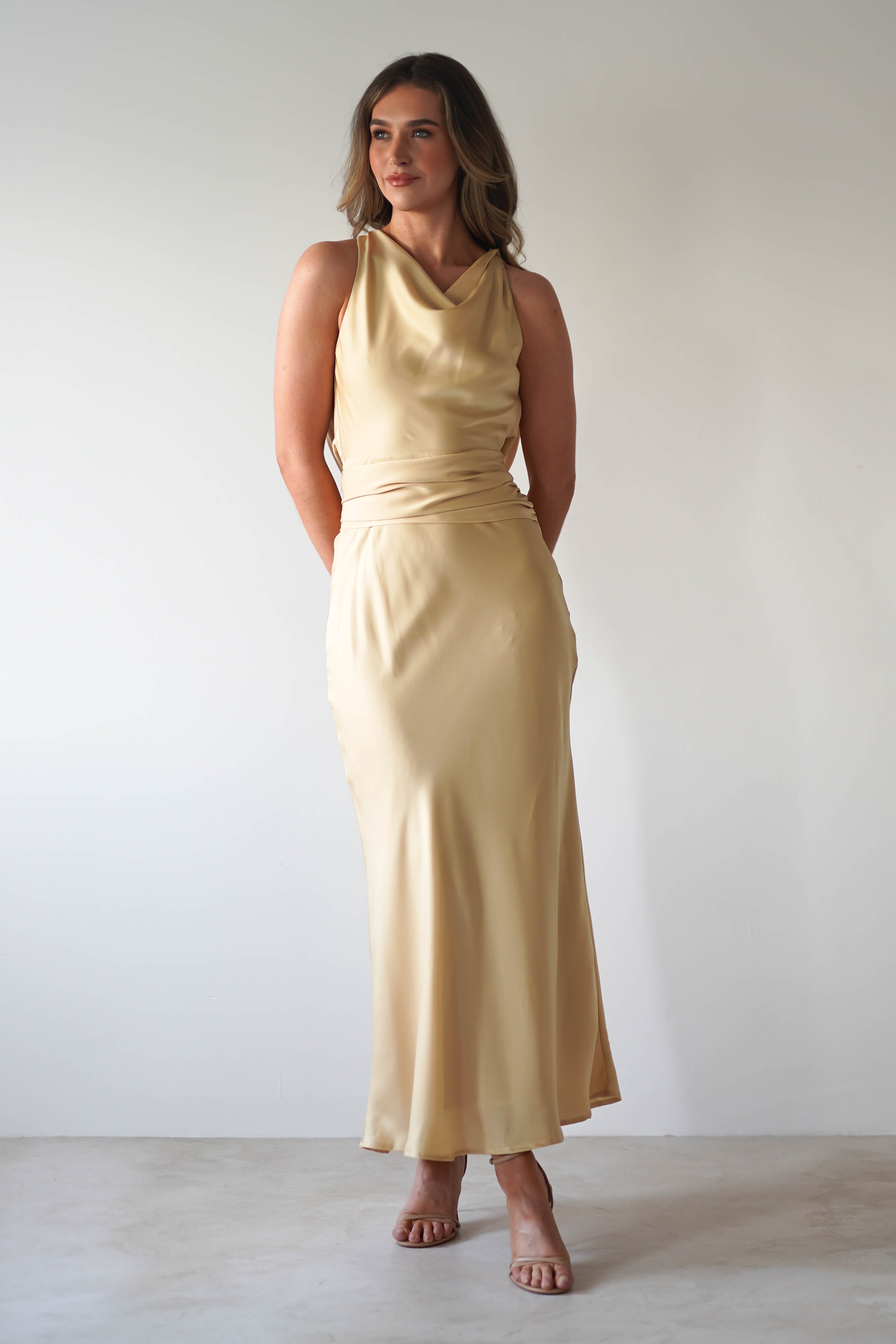 Vestido River Areia