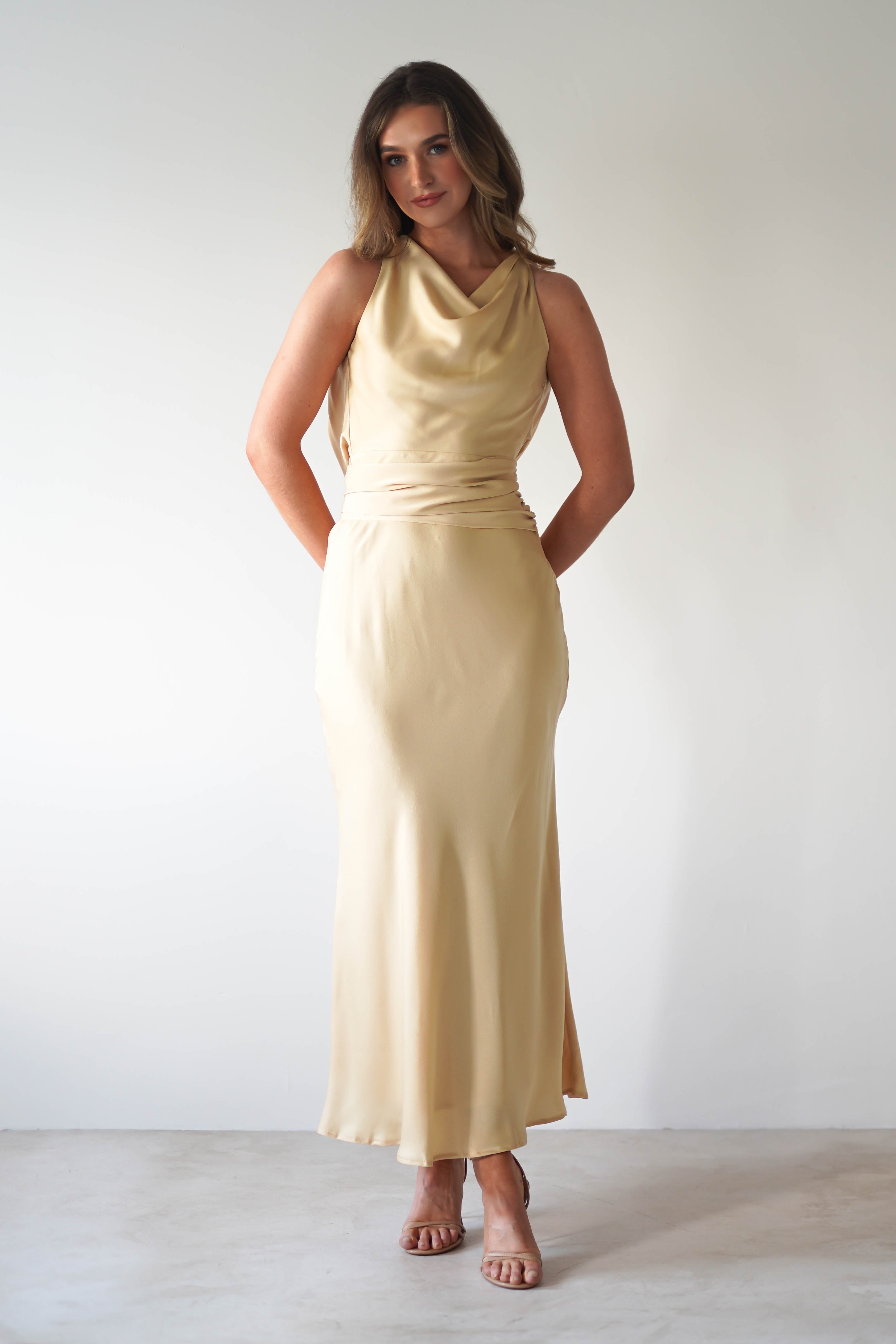 Vestido River Areia
