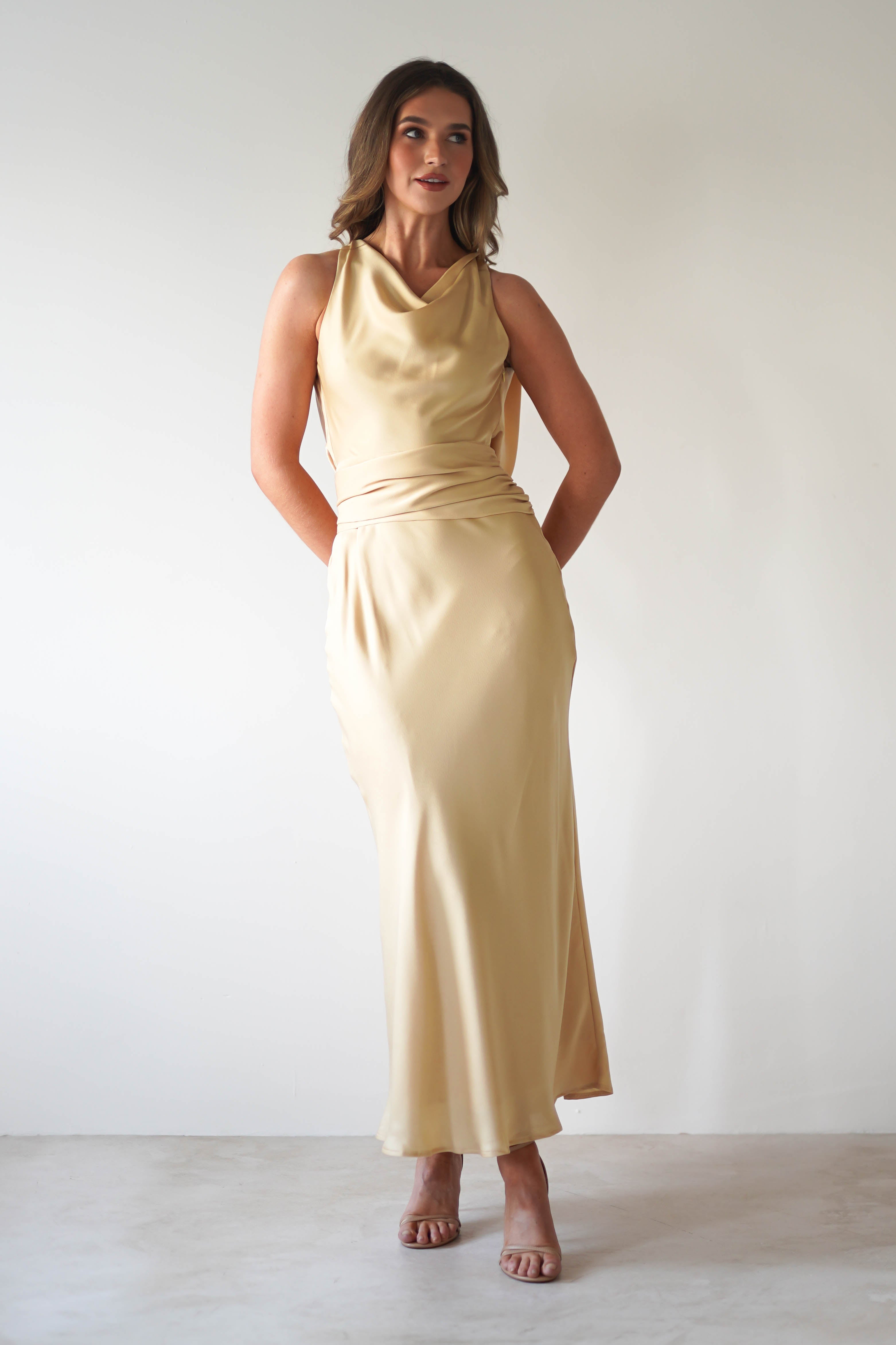 Vestido River Areia
