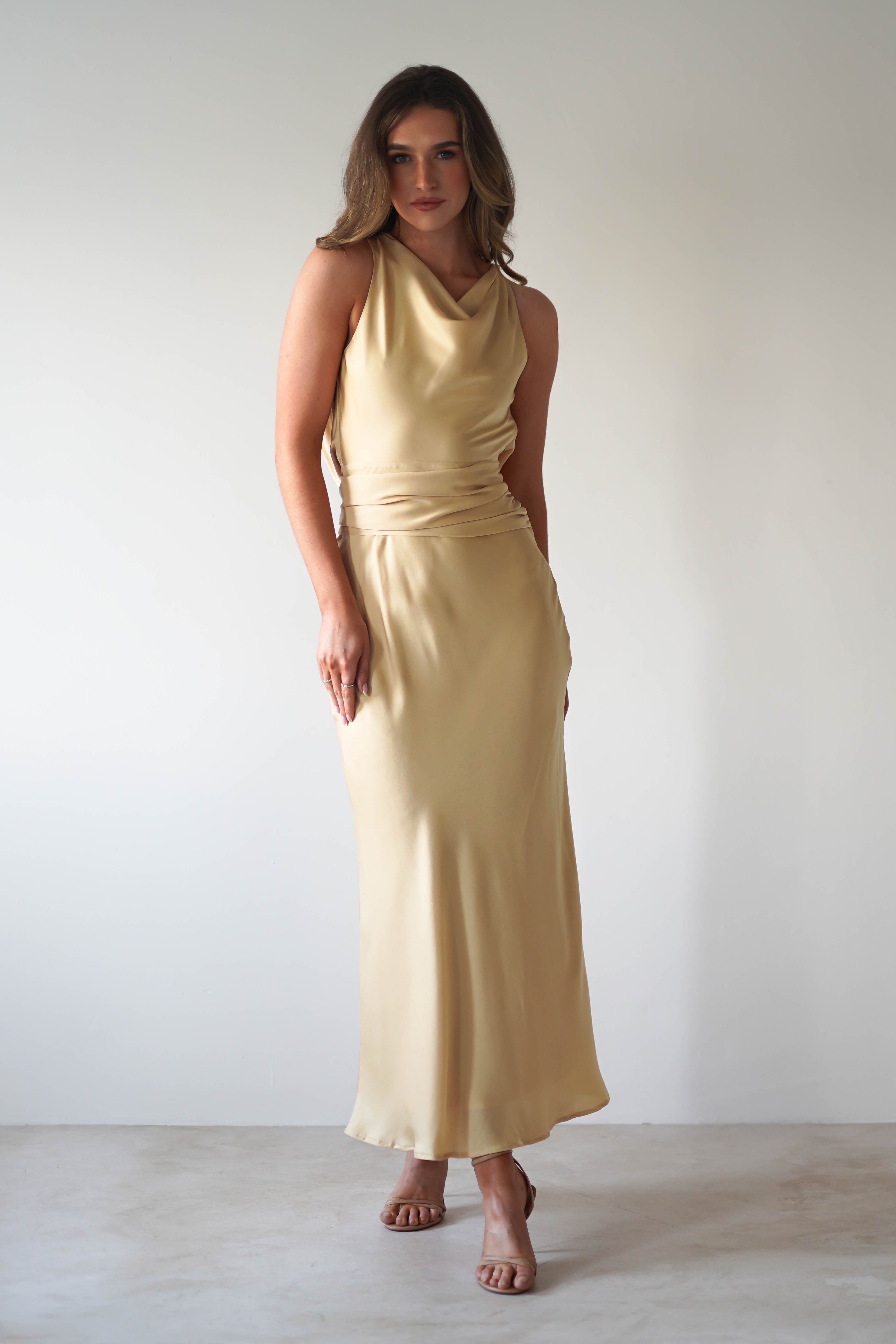 Vestido River Areia