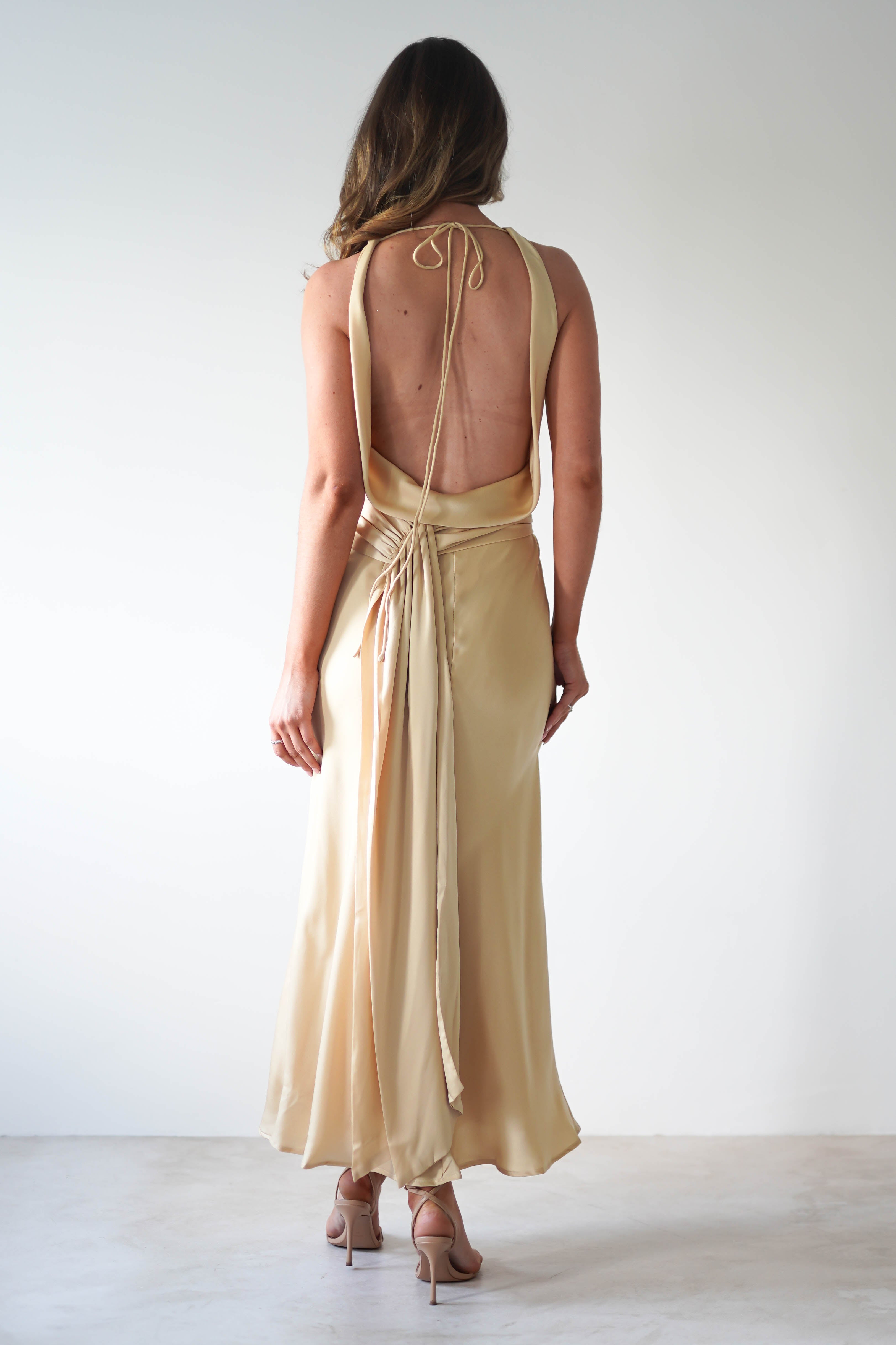 Vestido River Areia