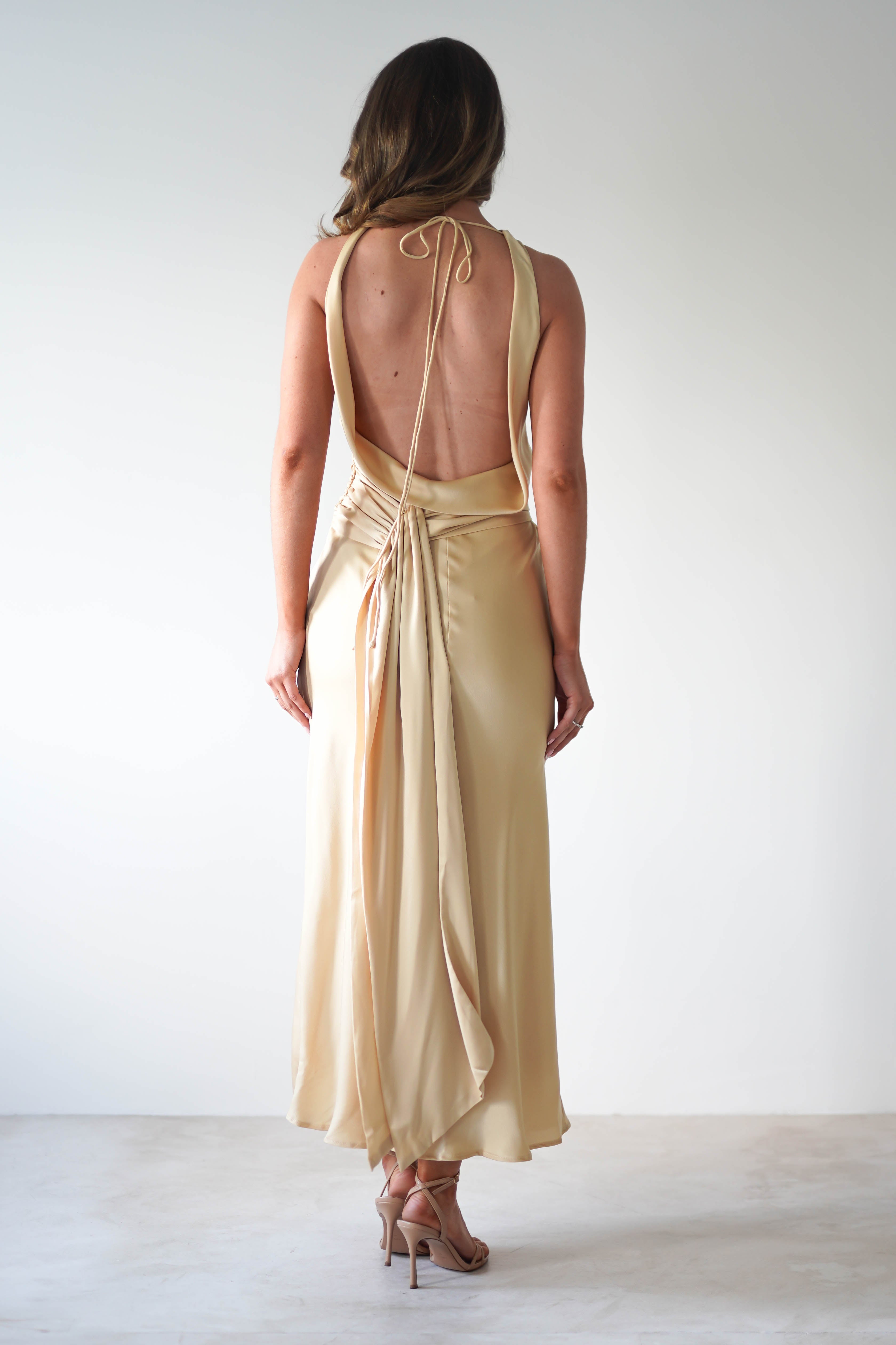 Vestido River Areia