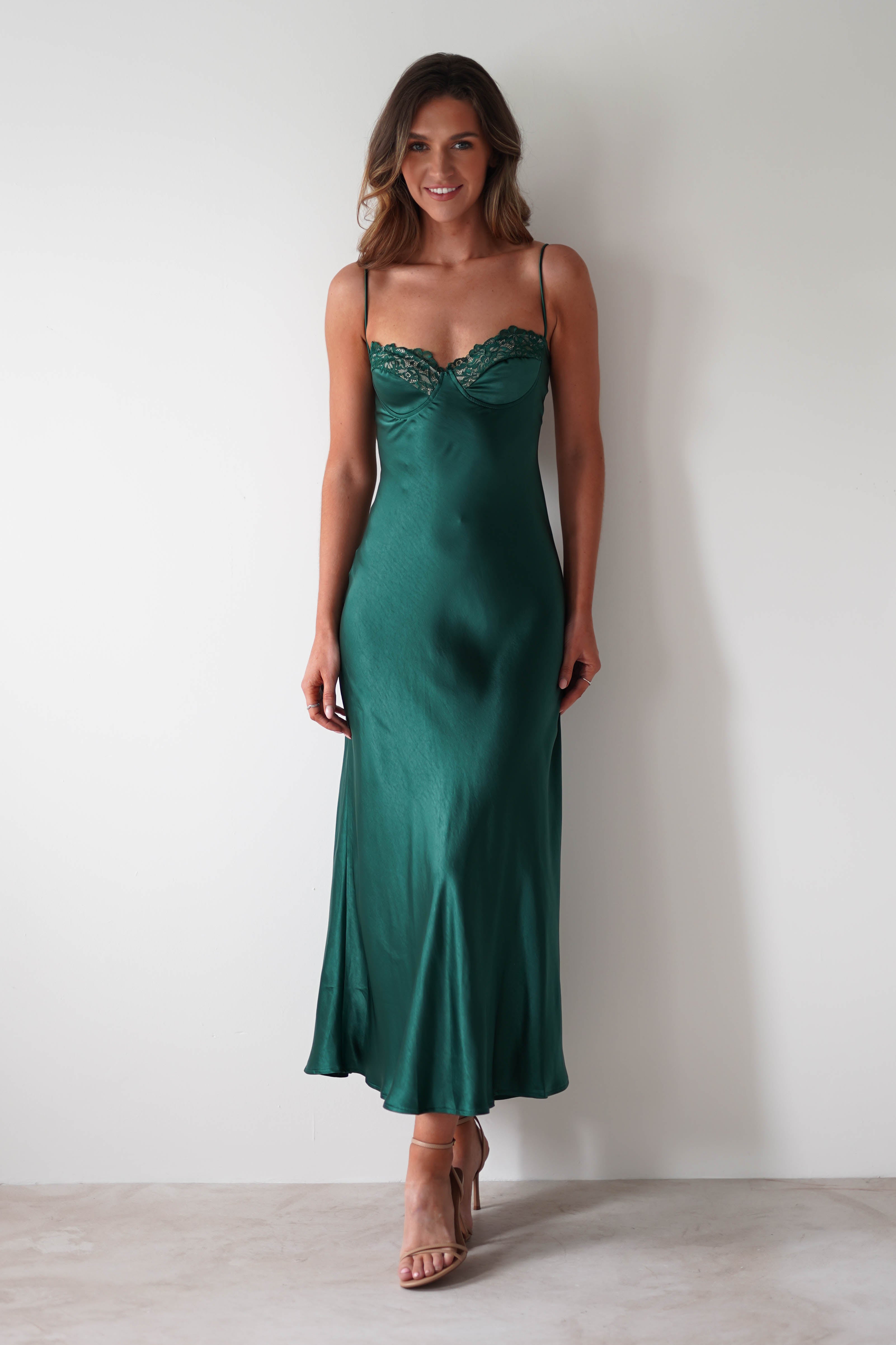 Vestido Ricci Verde Floresta