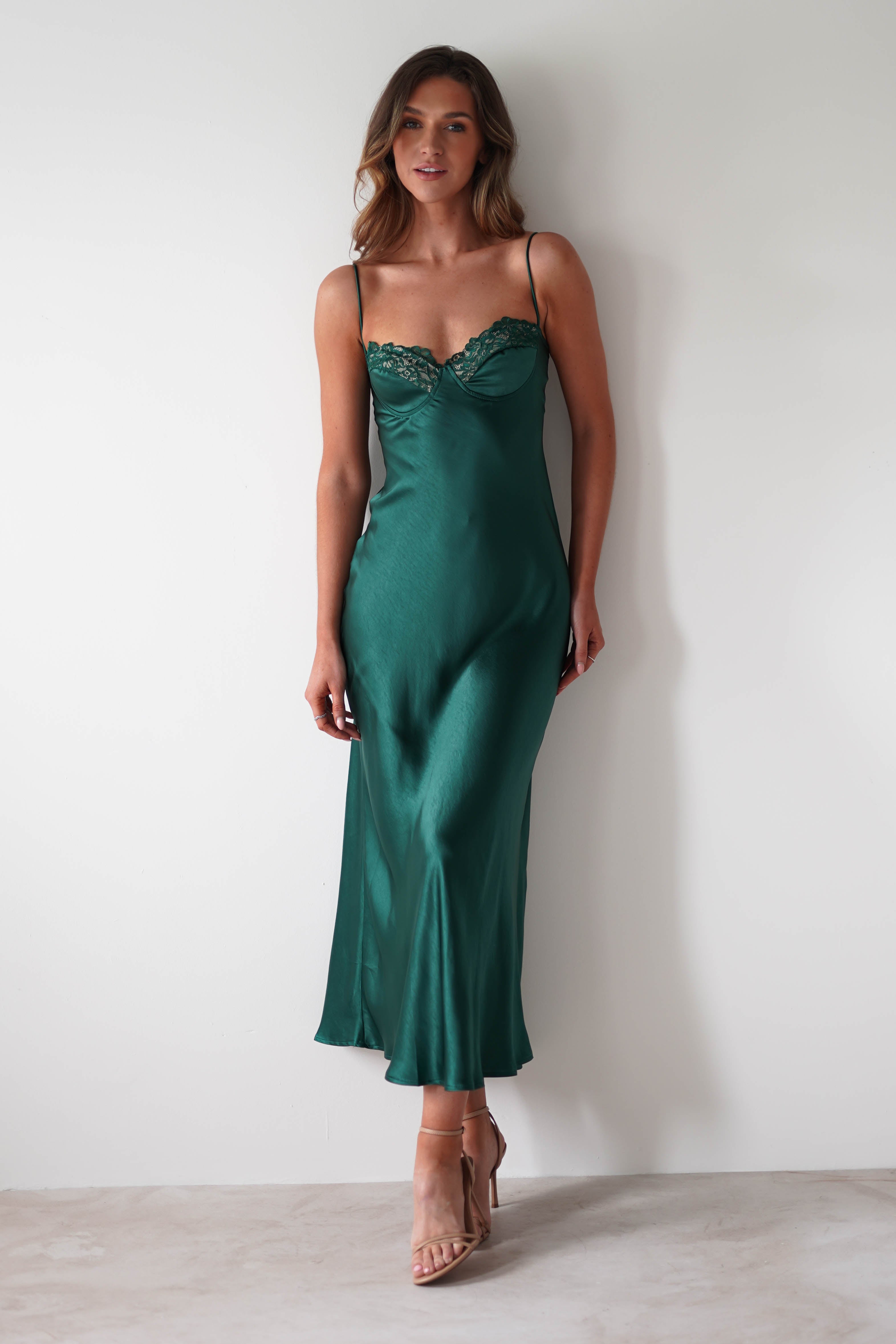 Vestido Ricci Verde Floresta