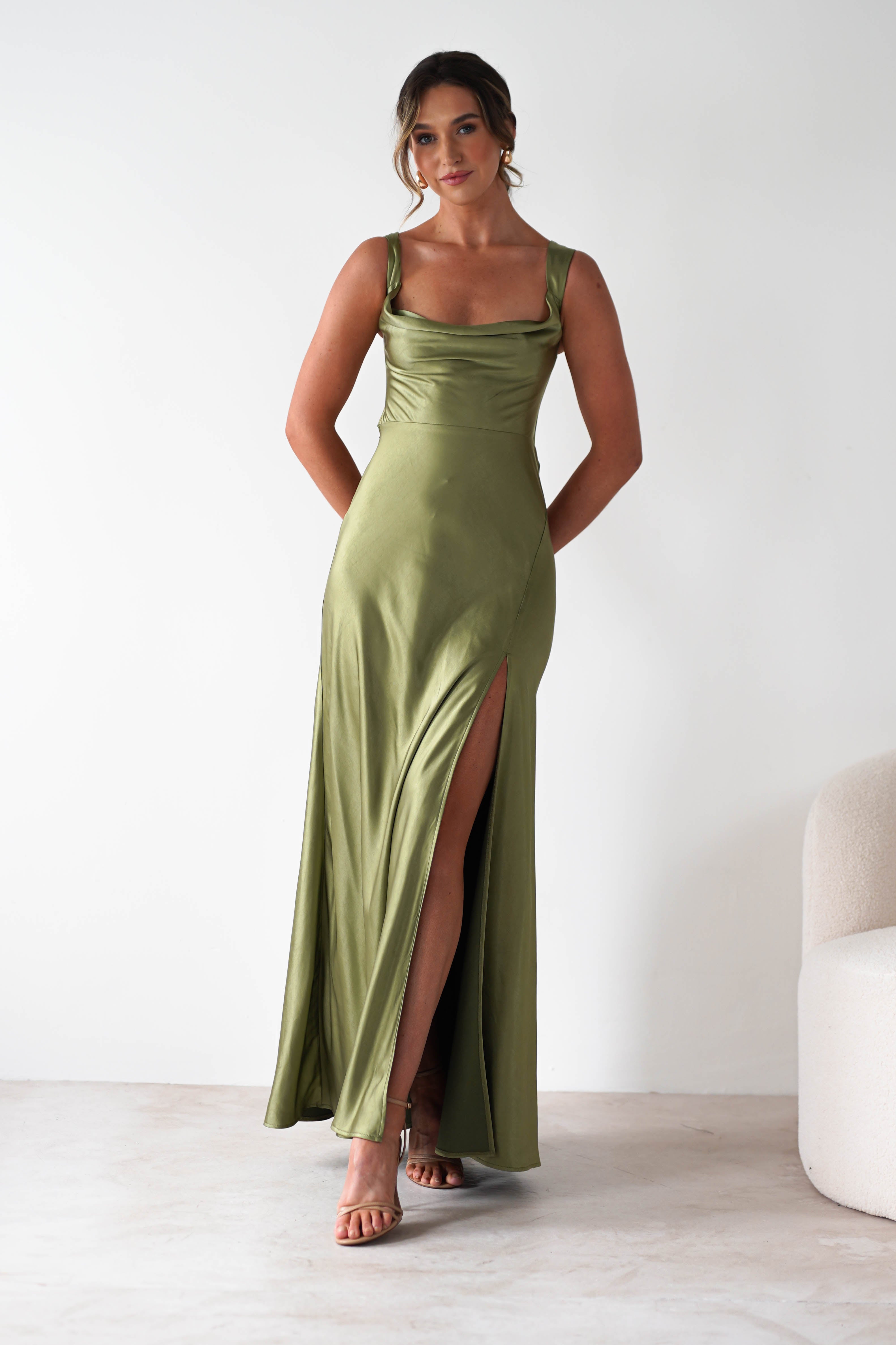 Vestido Riviera Oliva
