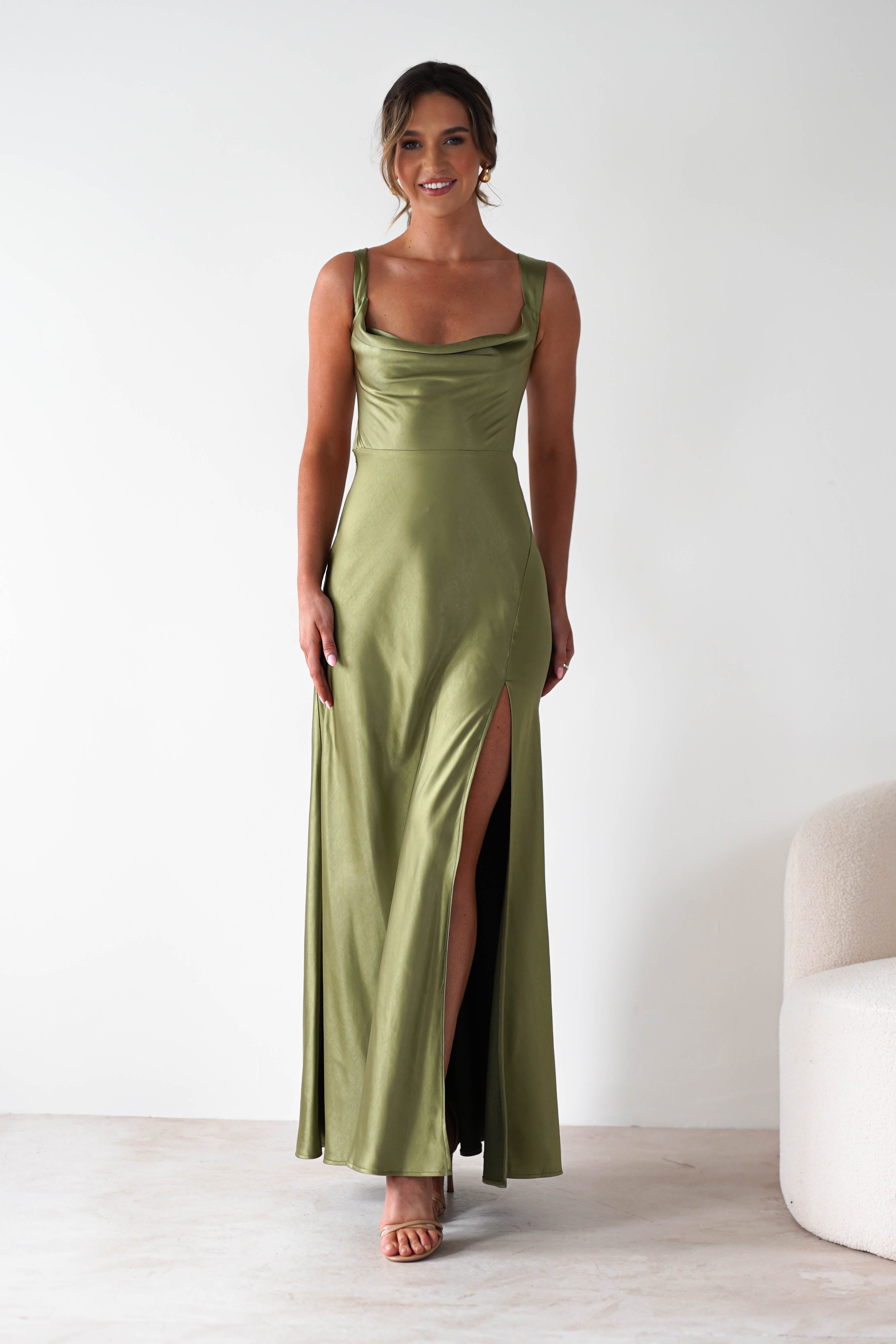 Vestido Riviera Oliva