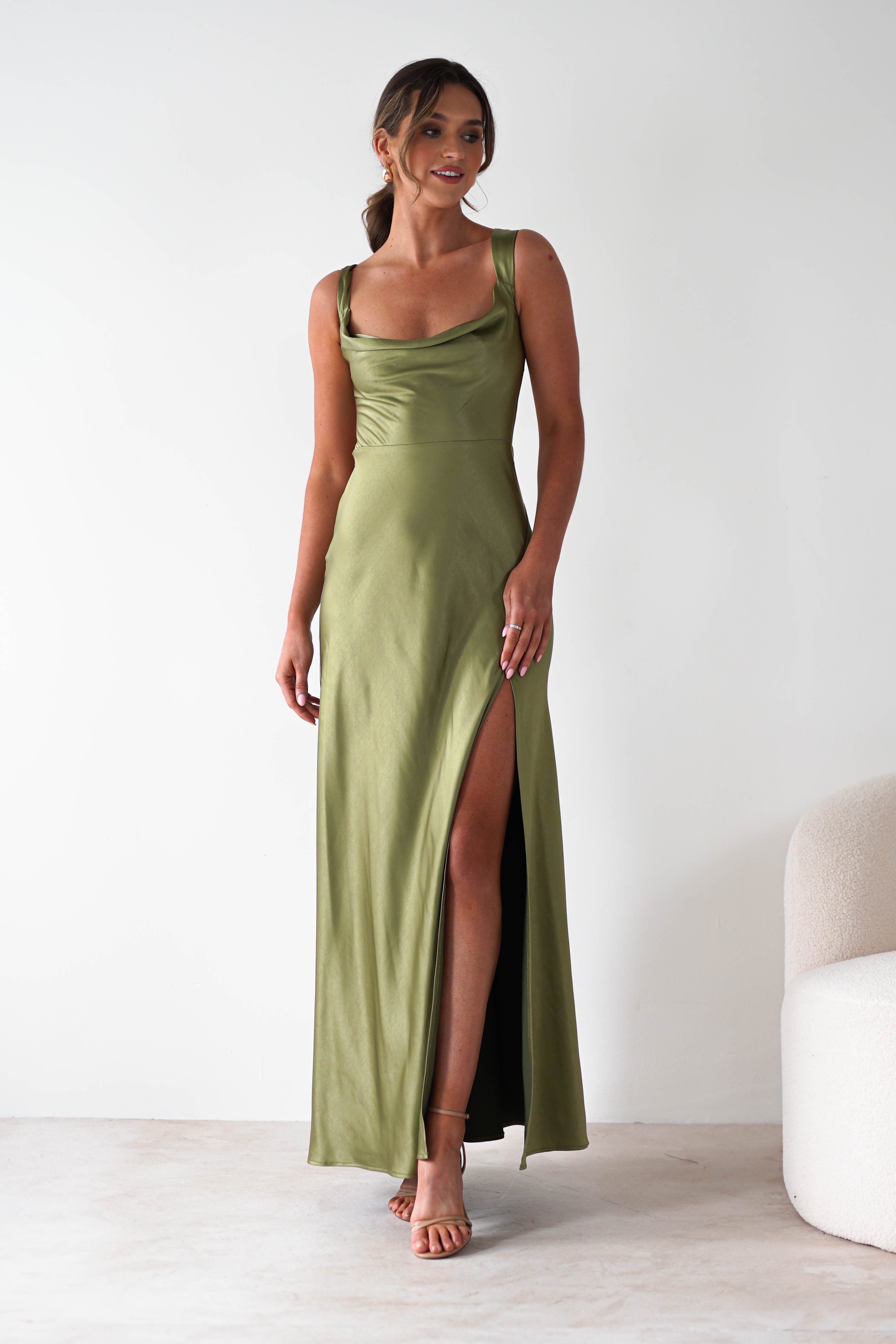 Vestido Riviera Oliva