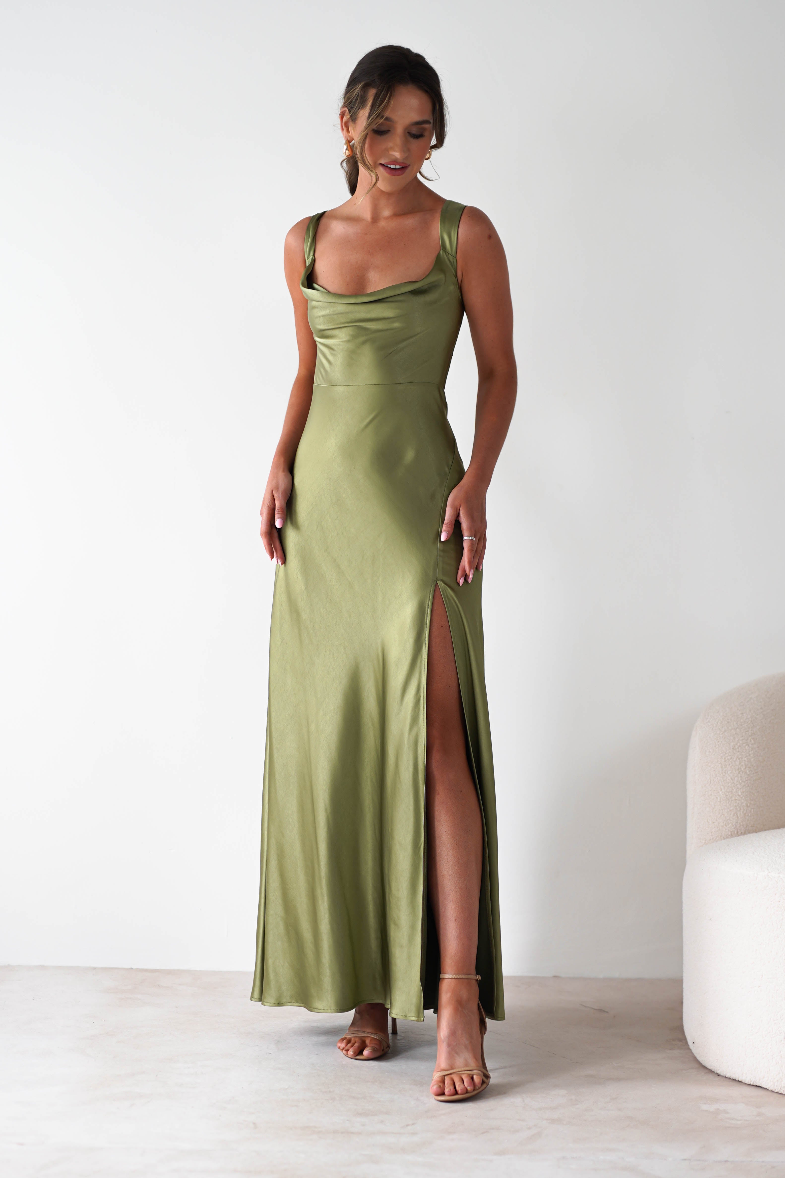 Vestido Riviera Oliva