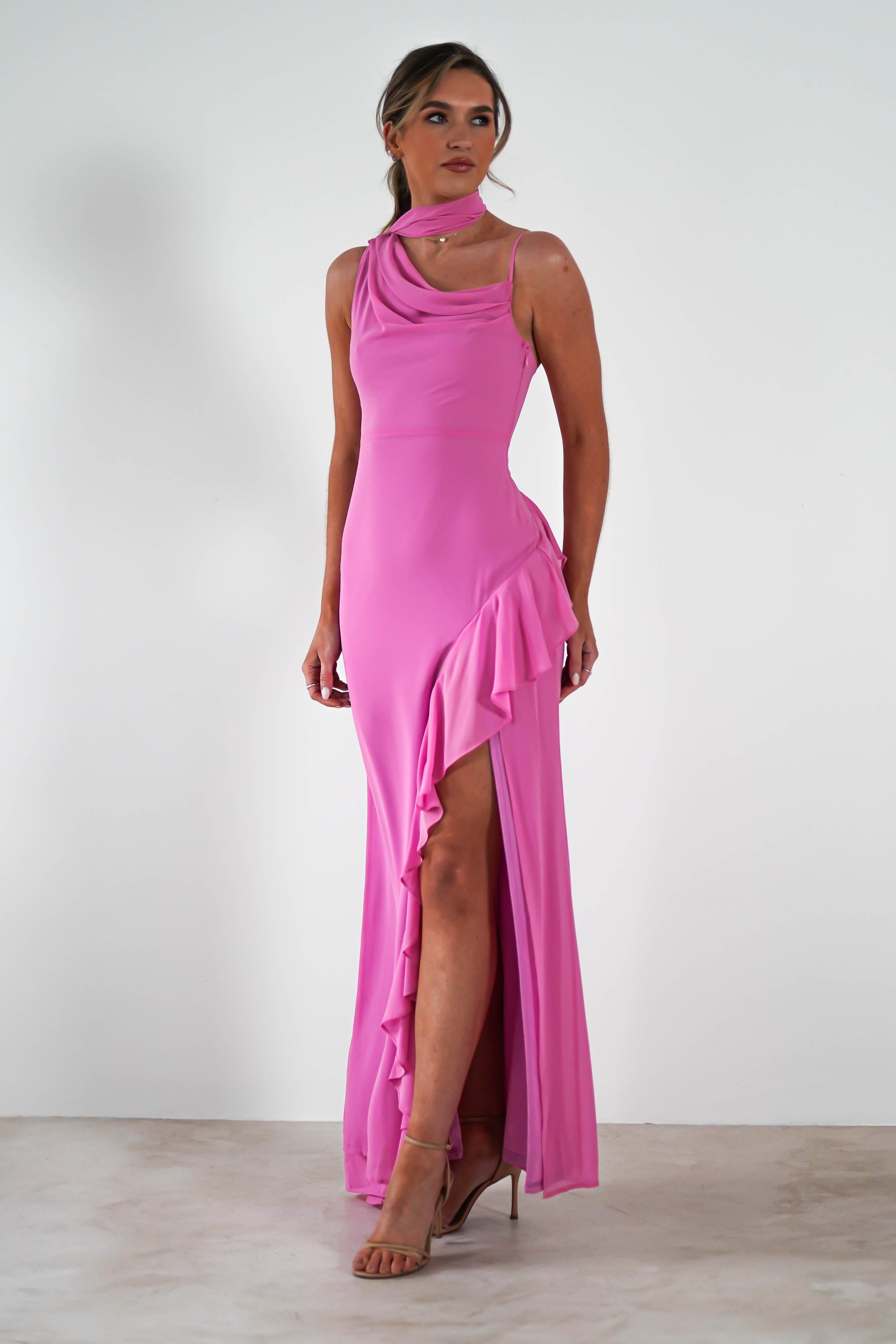 Vestido Rosella Fúcsia