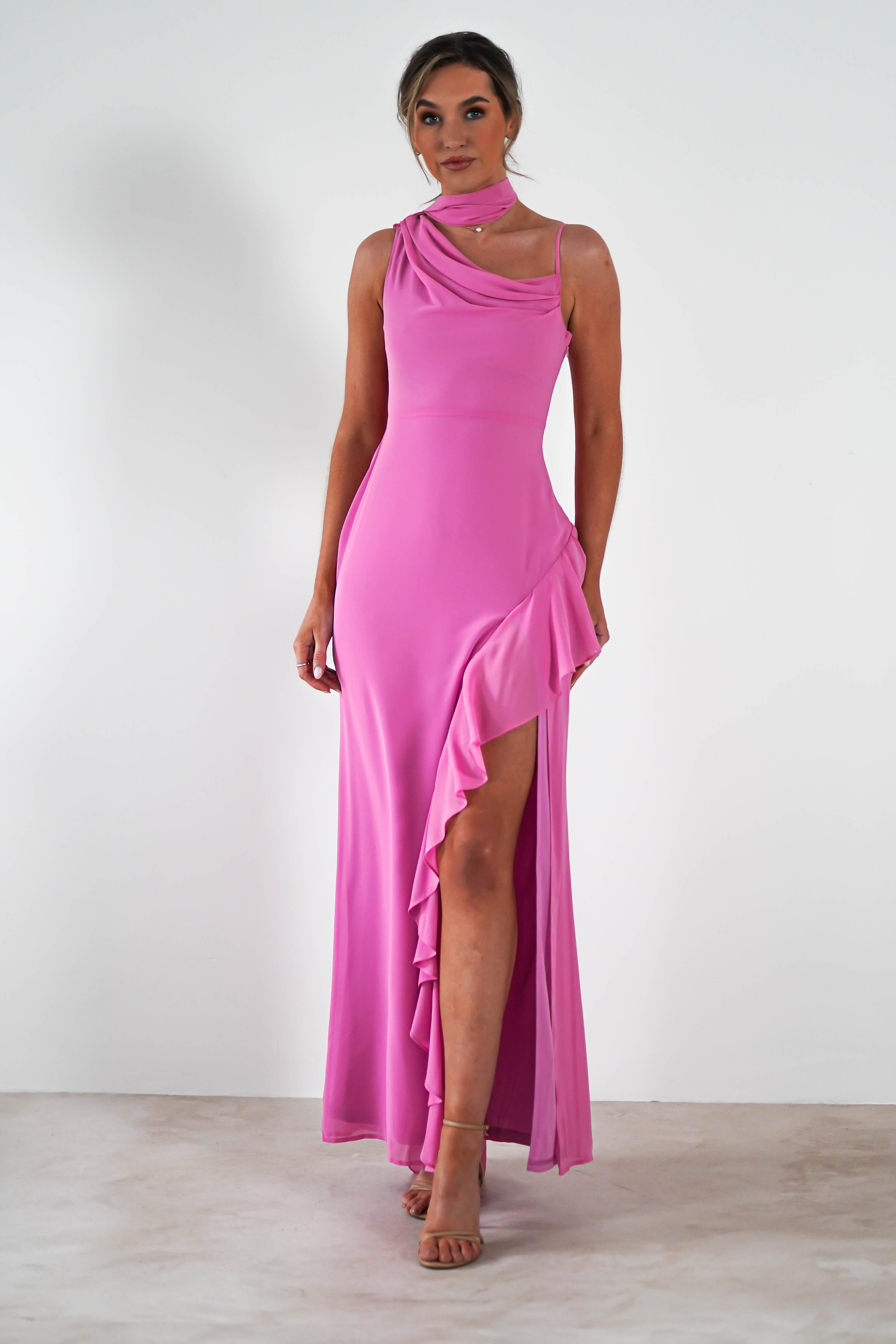 Vestido Rosella Fúcsia