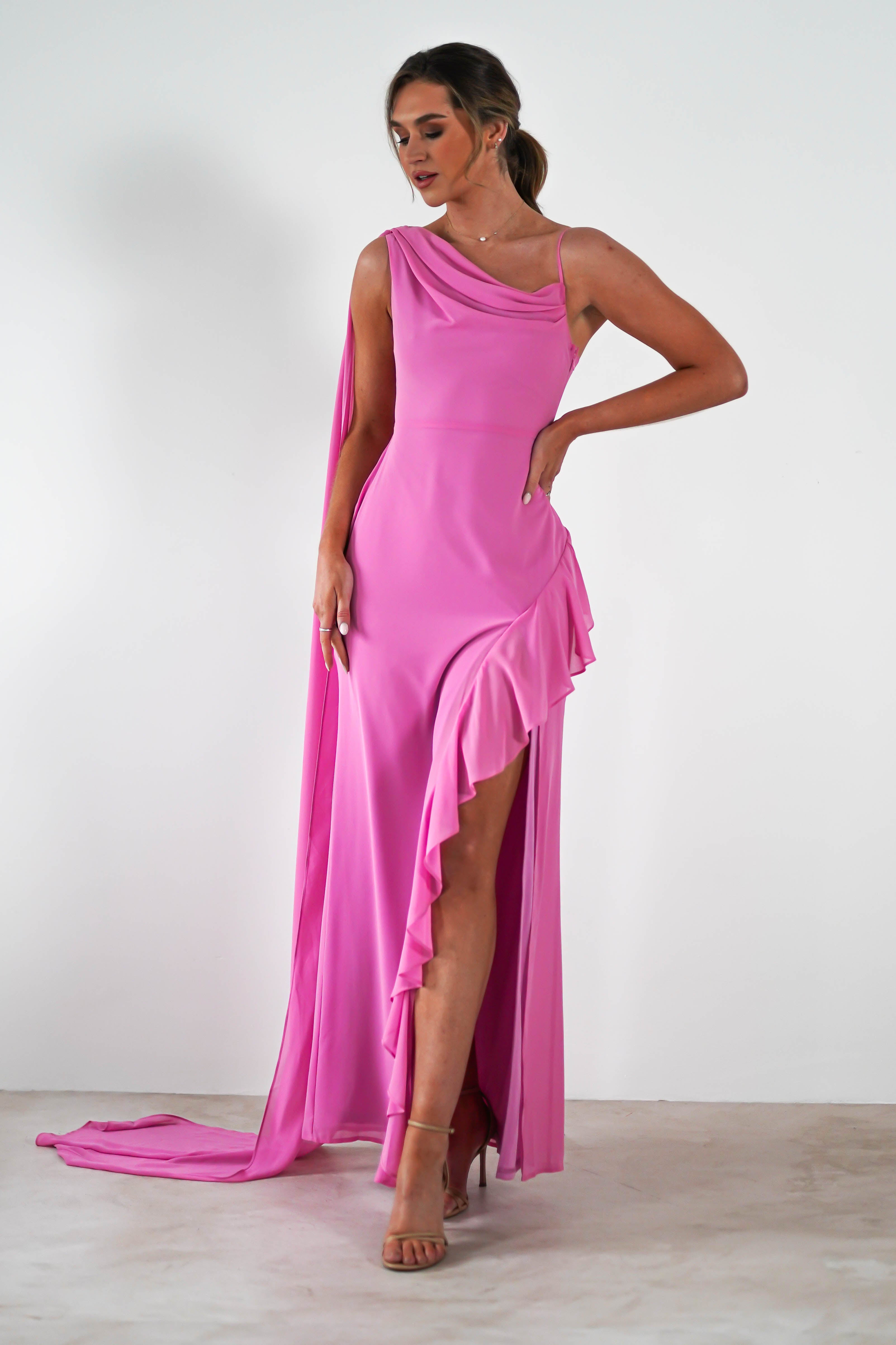 Vestido Rosella Fúcsia