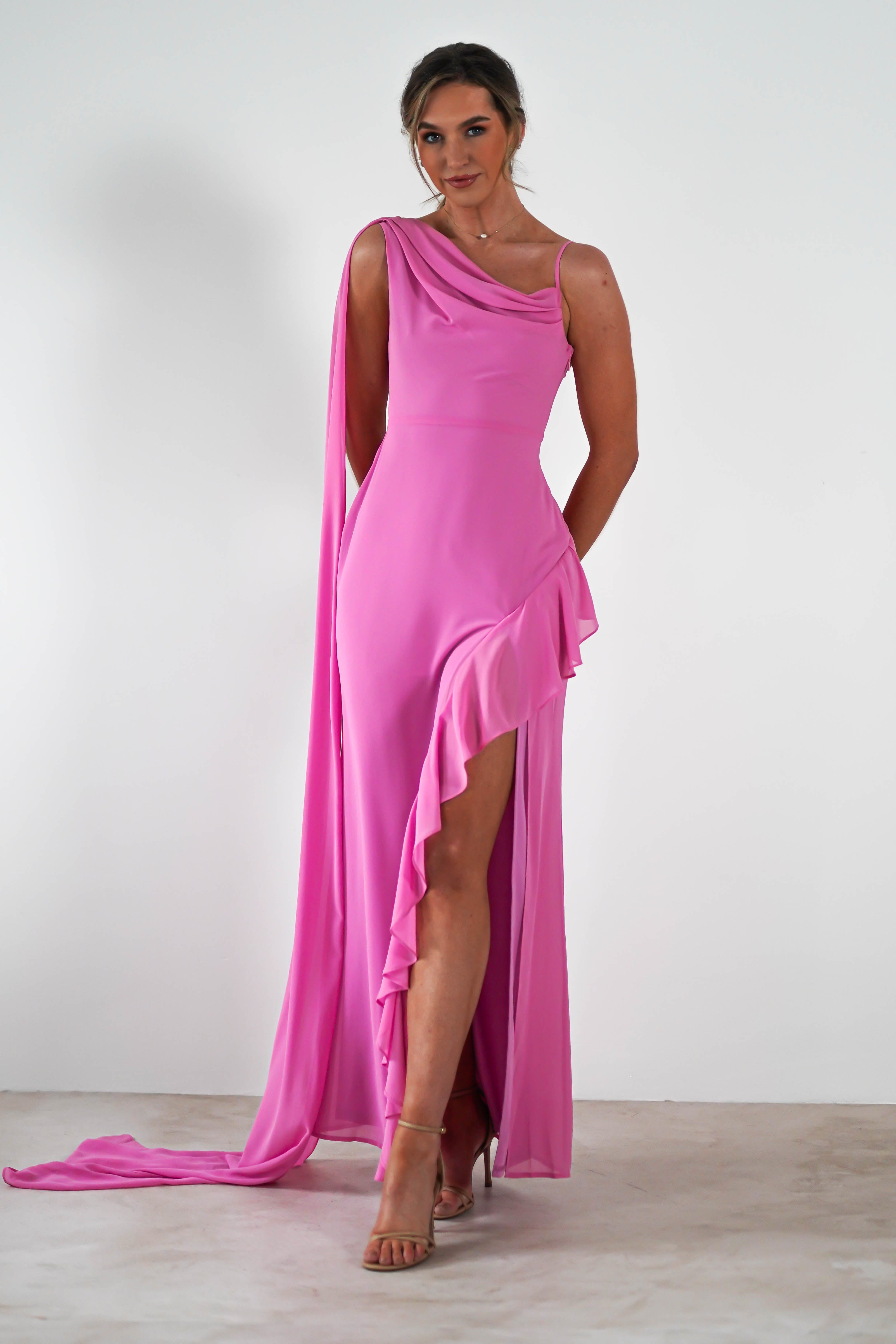 Vestido Rosella Fúcsia