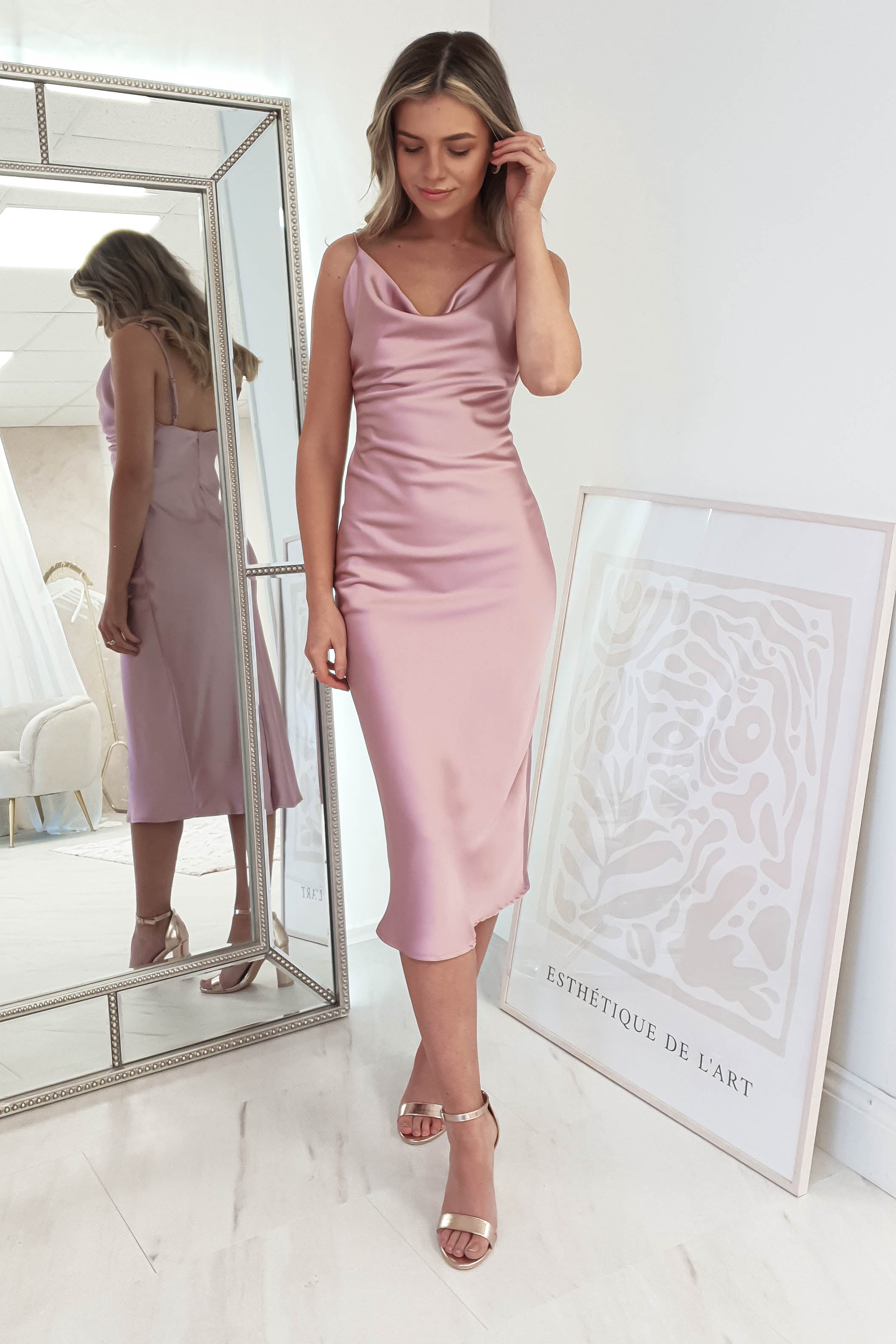 Vestido Natalie Malva