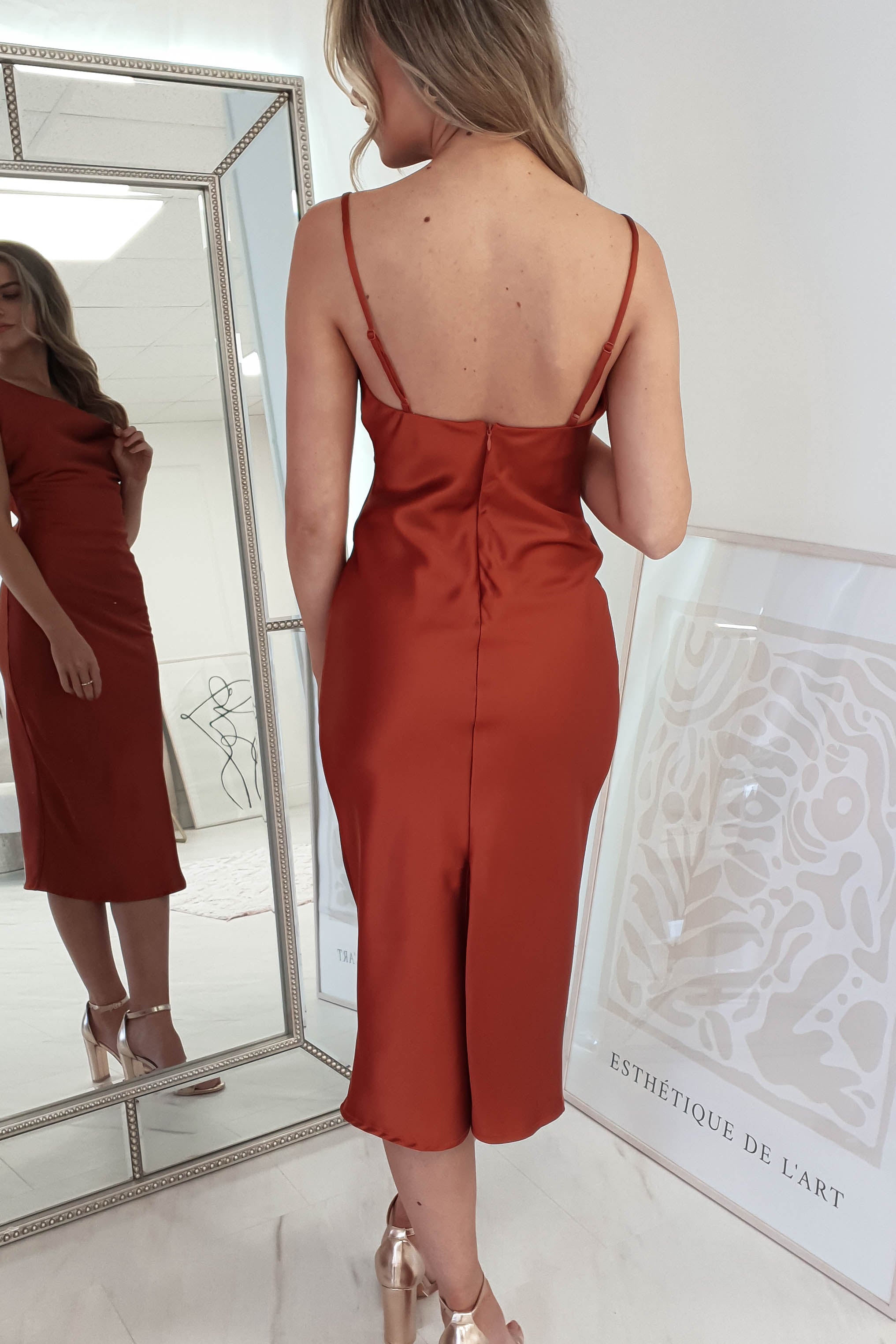 Vestido Natalie Ferrugem