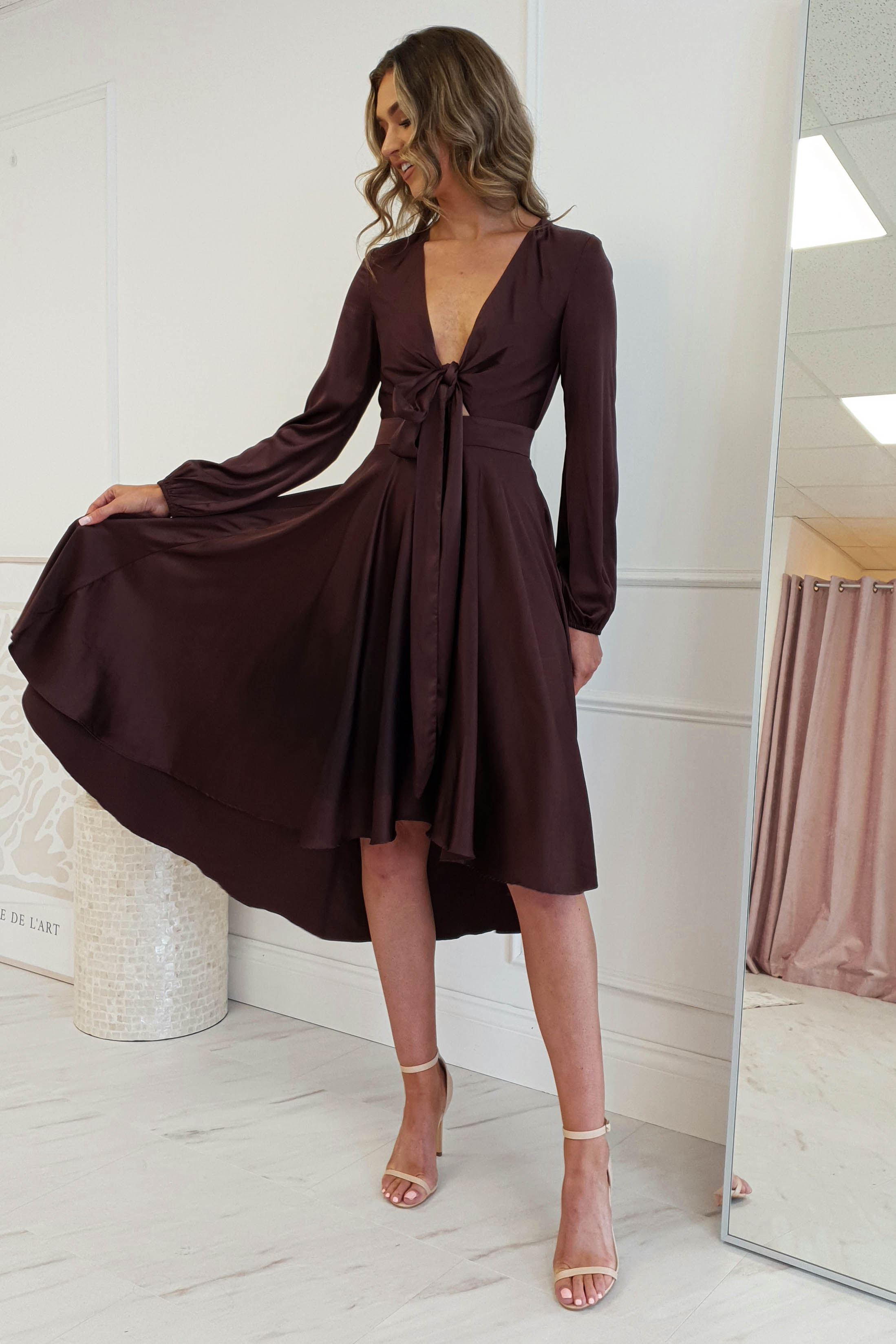 Vestido Nicola Chocolate
