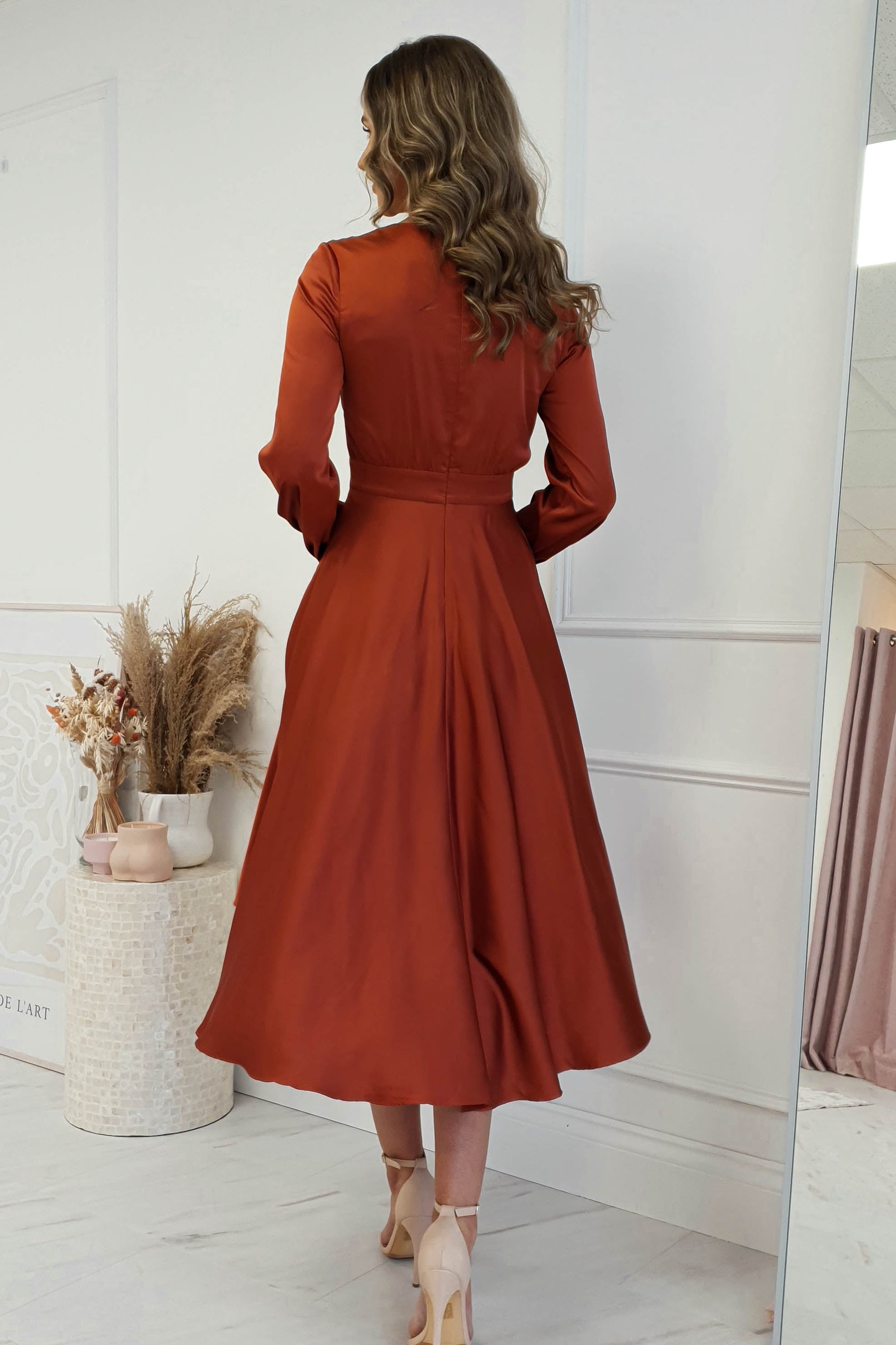 Vestido Nicola Ferrugem