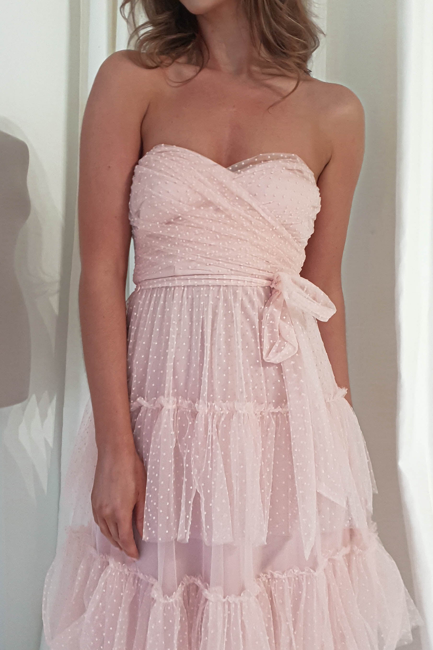 Vestido Renee Rosa Claro