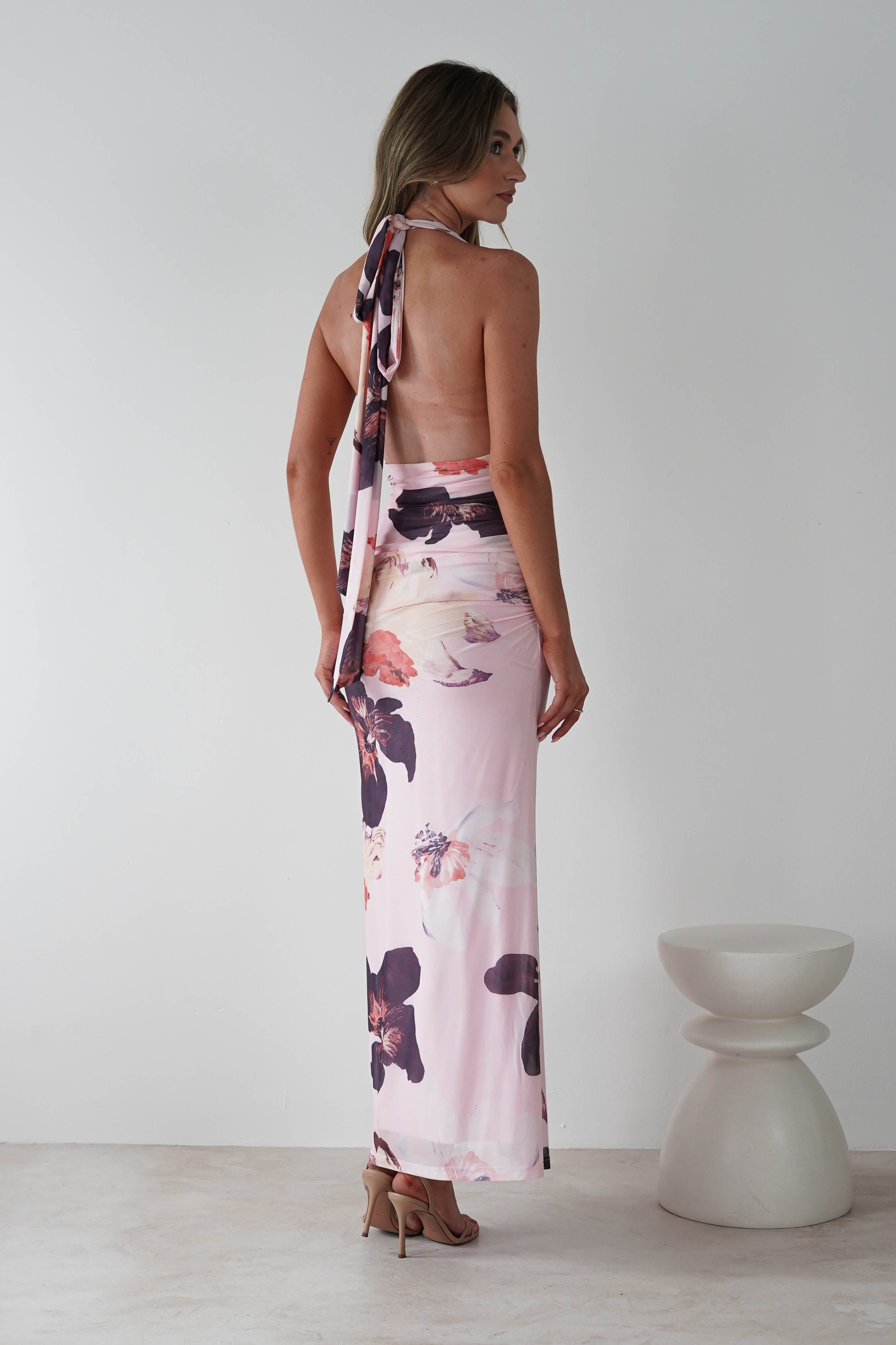 Vestido Rhoda Rosa claro