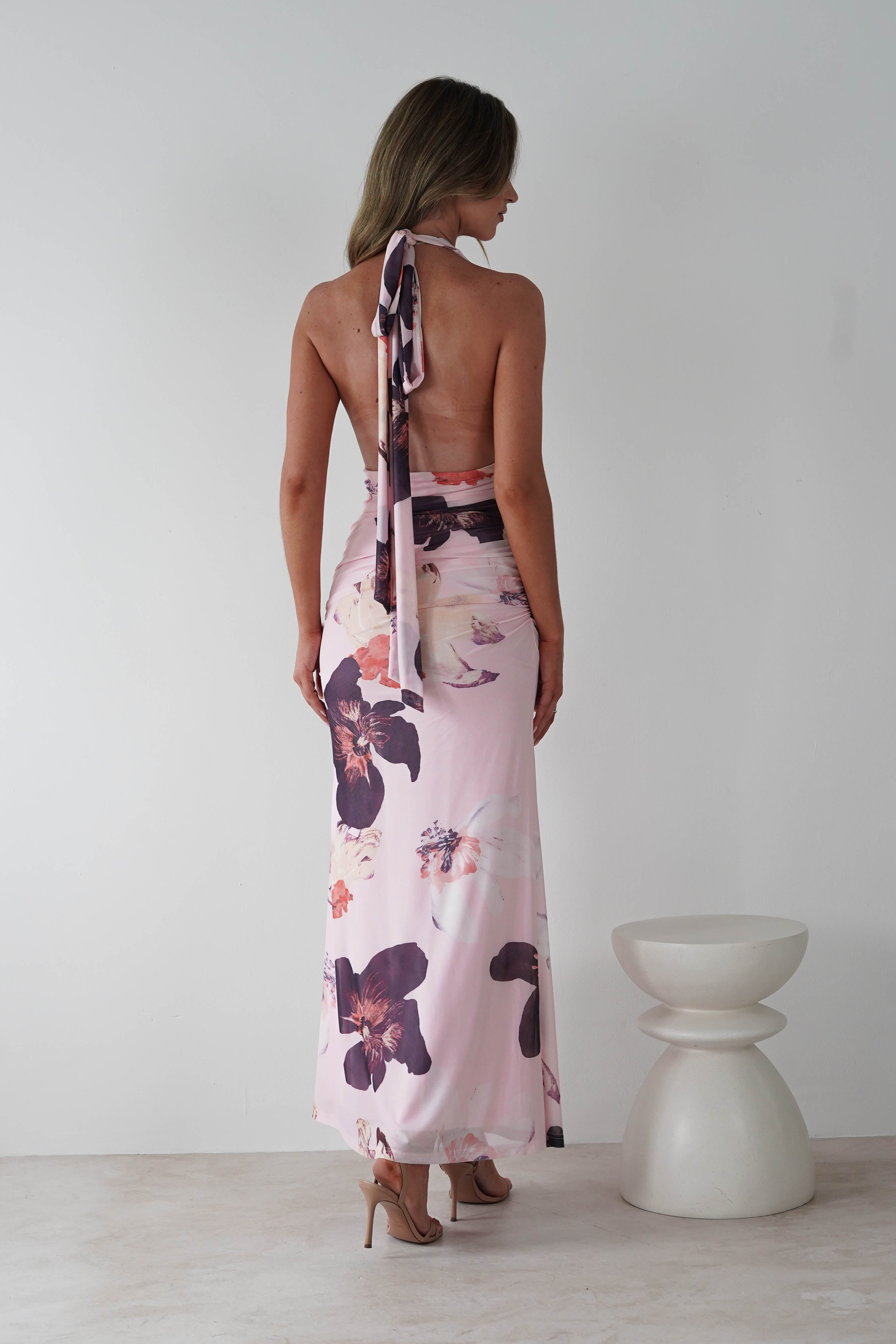 Vestido Rhoda Rosa claro