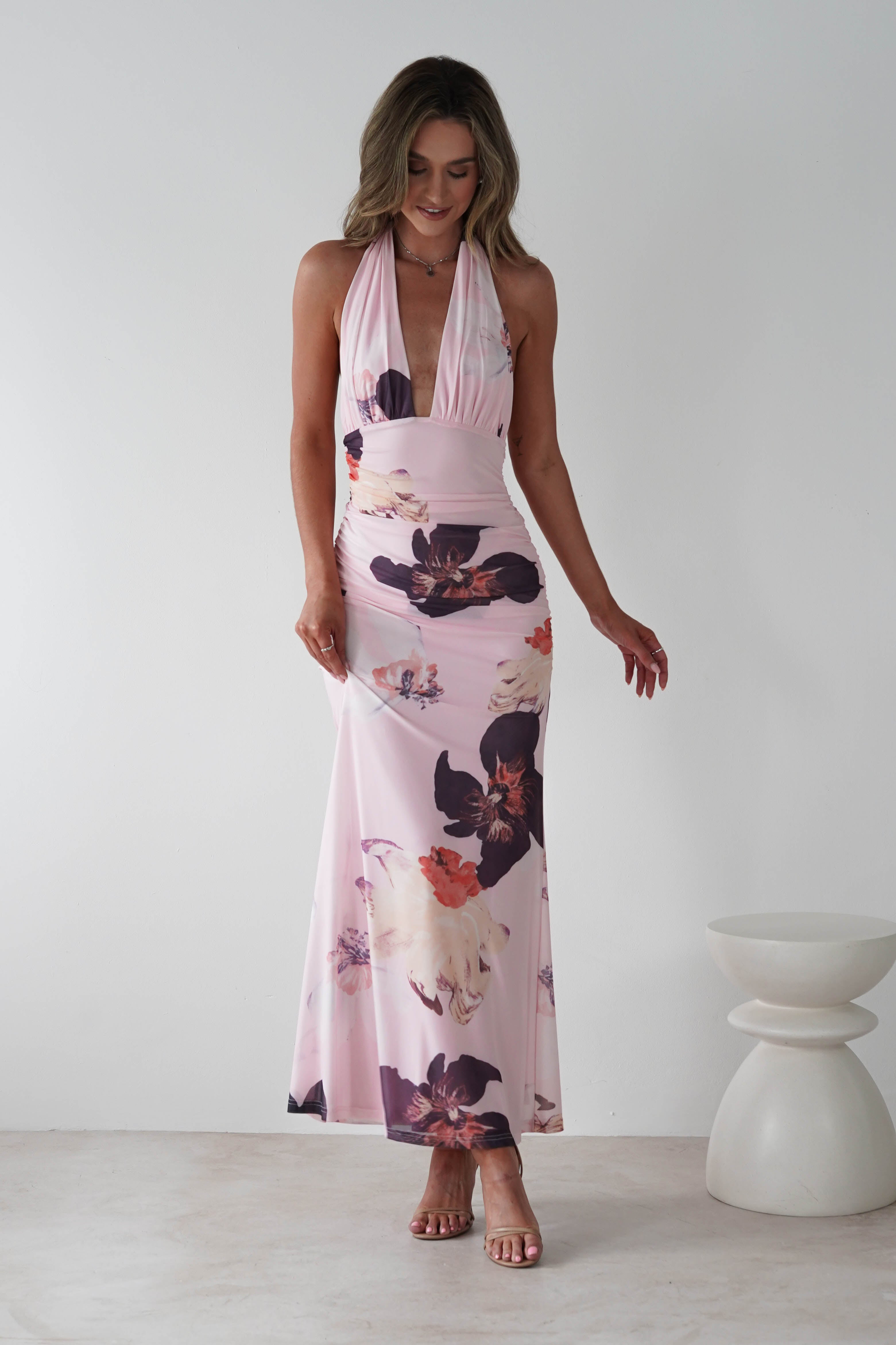 Vestido Rhoda Rosa claro