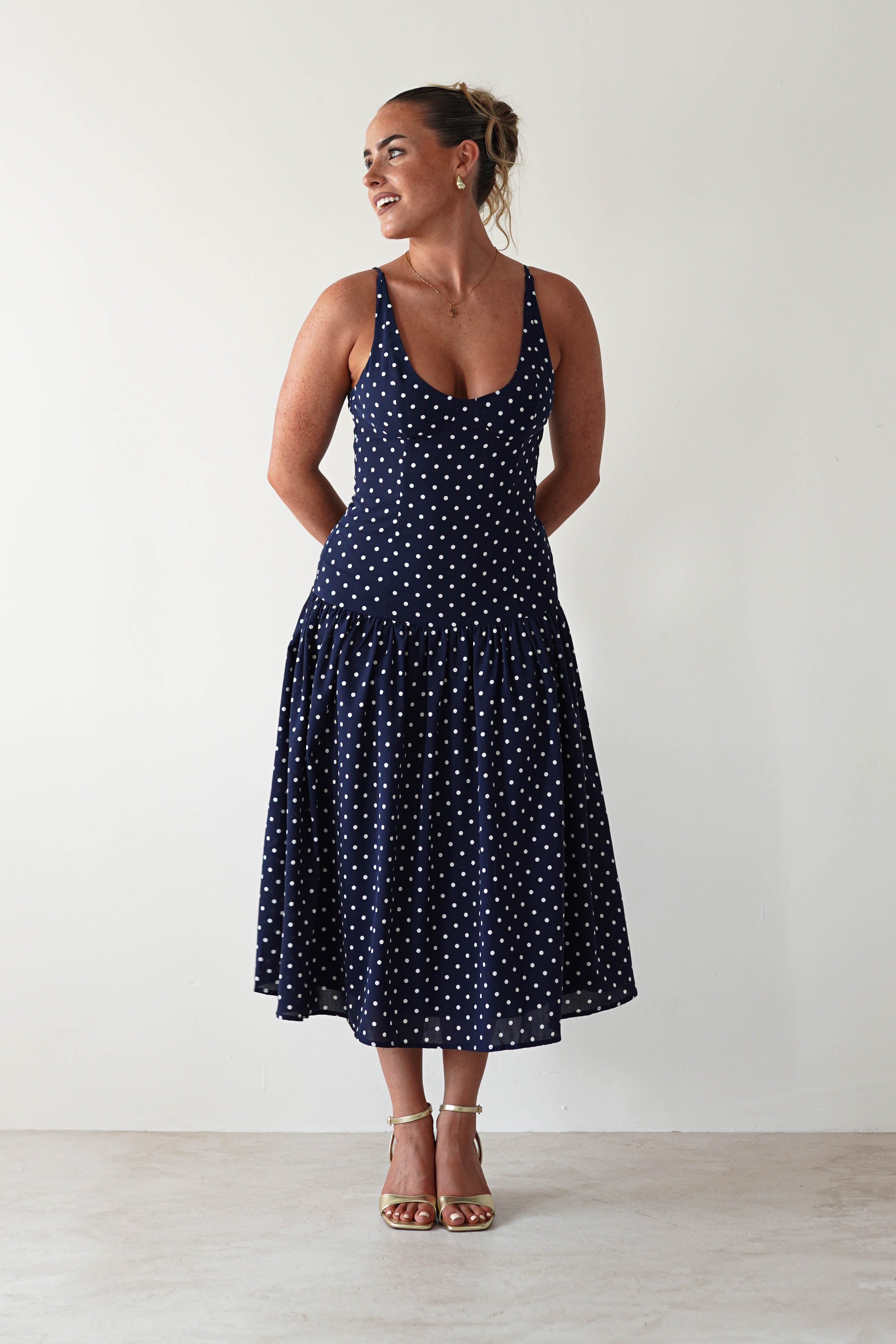 Vestido Ritz Azul Marinho