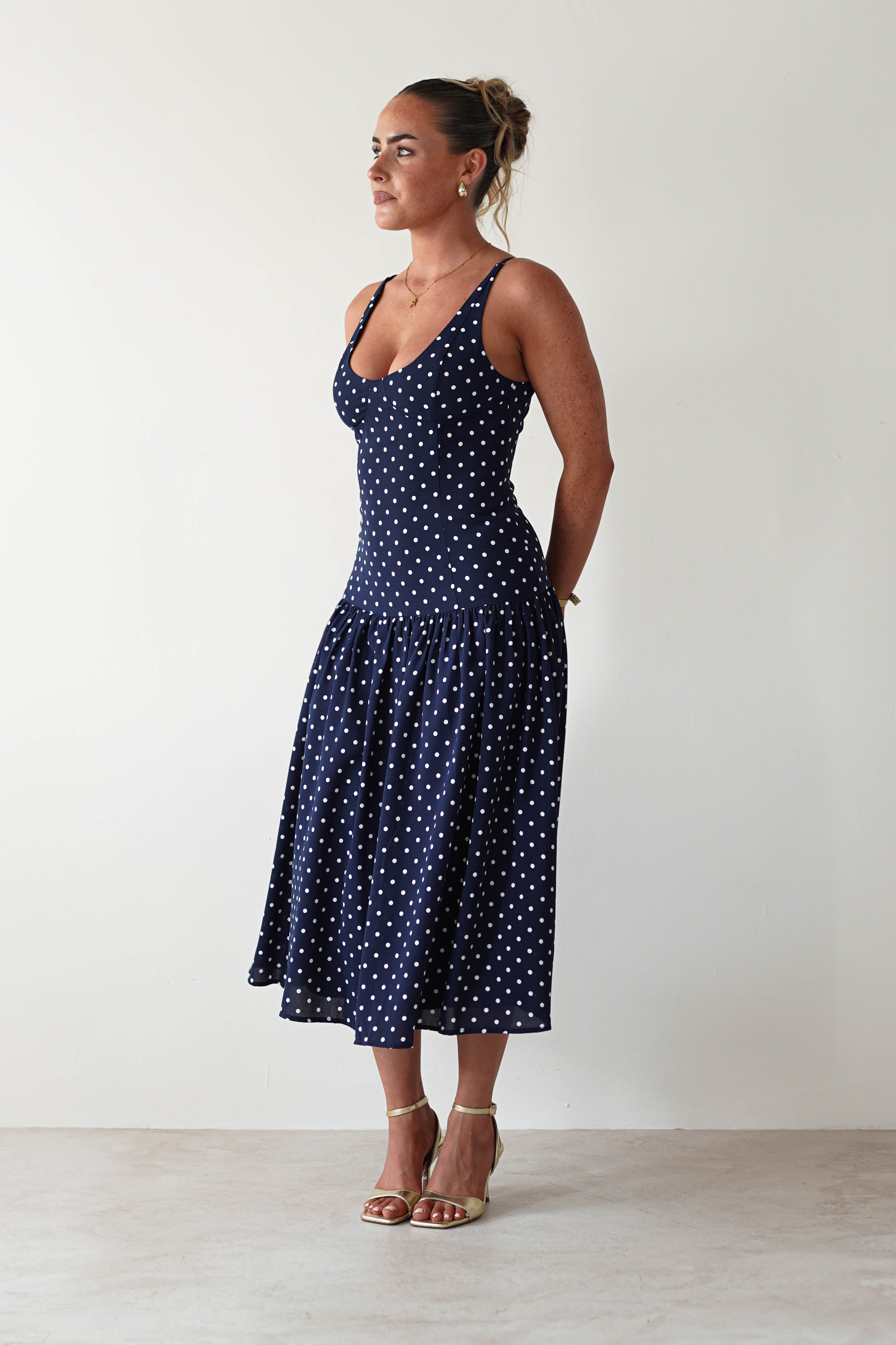 Vestido Ritz Azul Marinho