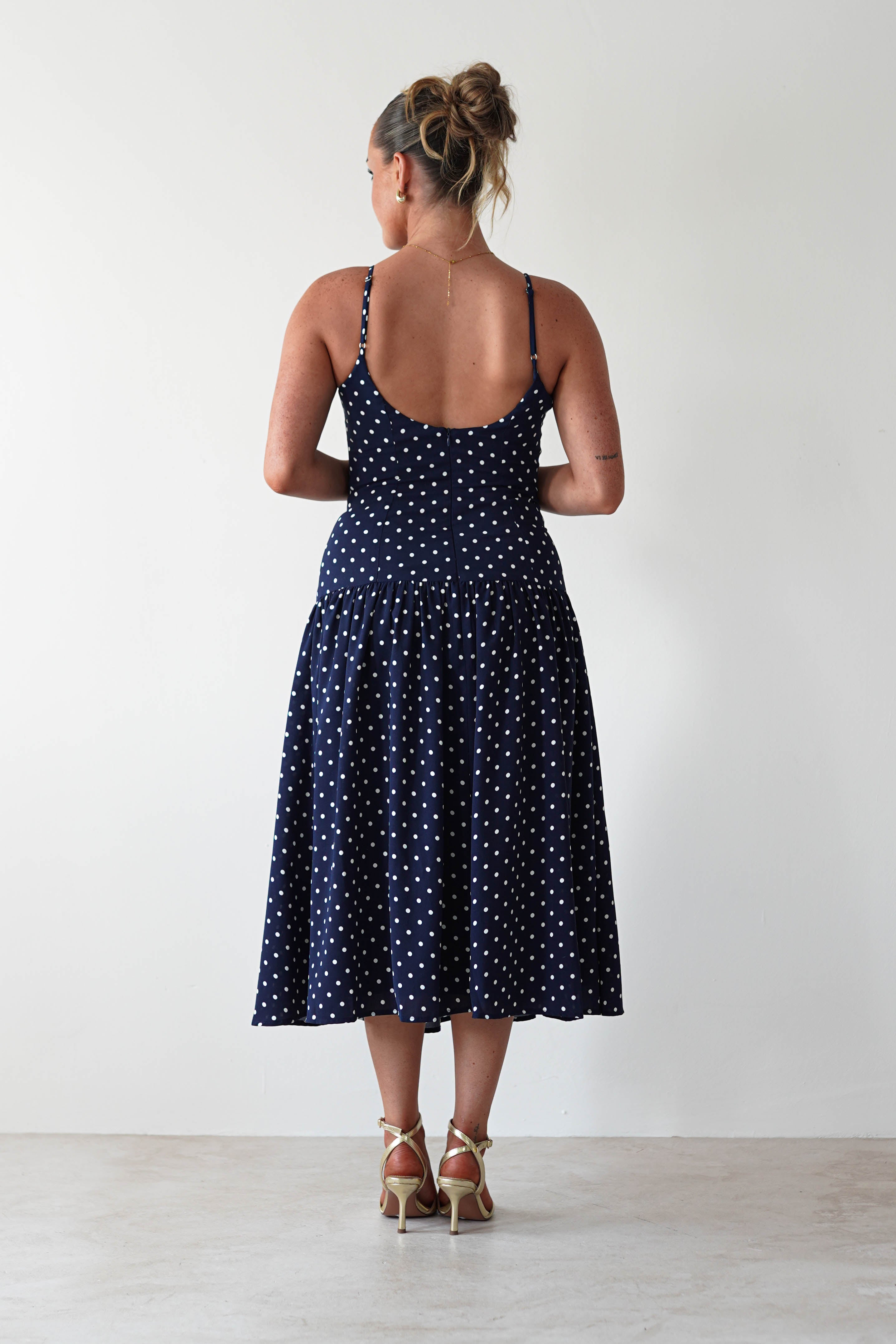 Vestido Ritz Azul Marinho