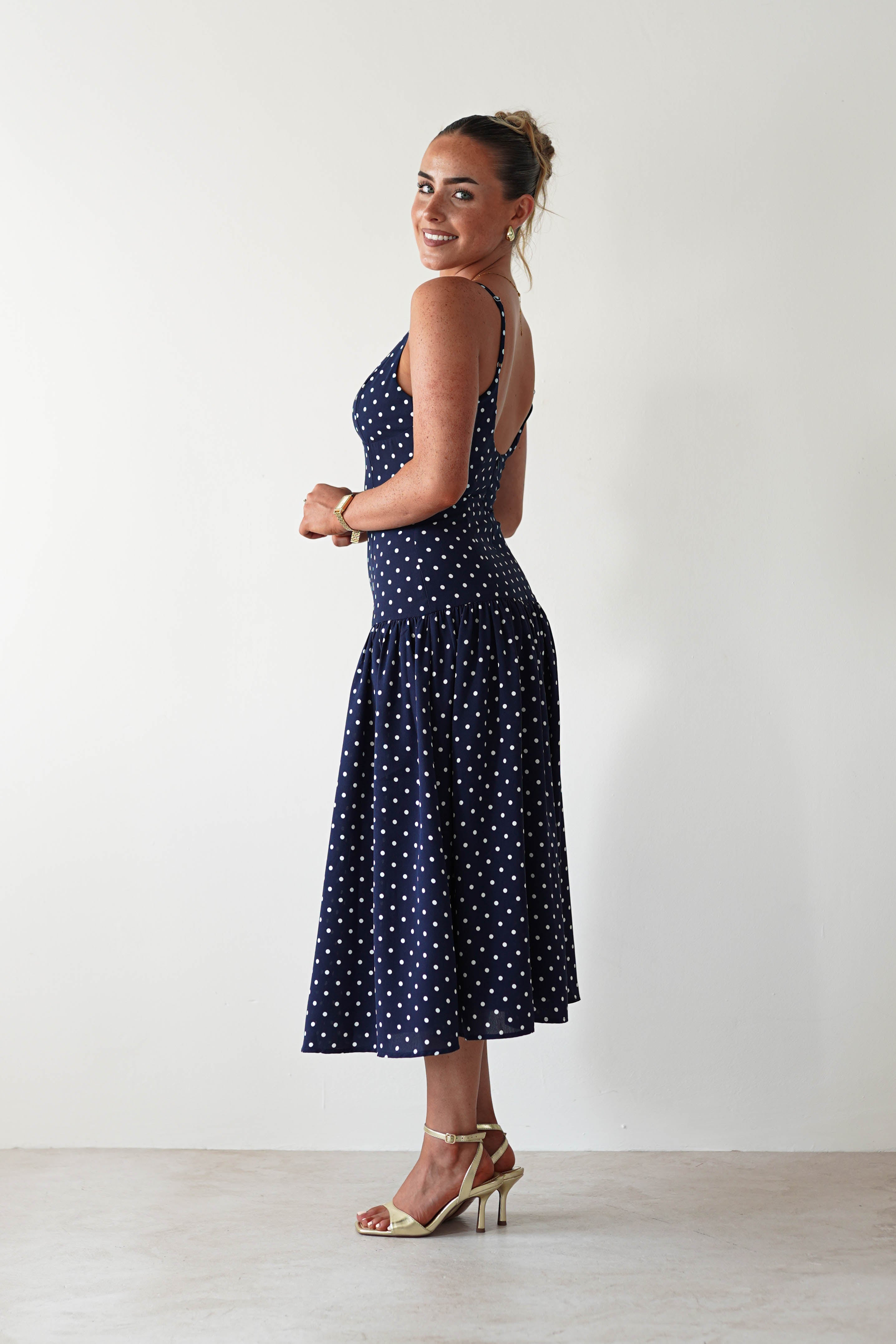 Vestido Ritz Azul Marinho