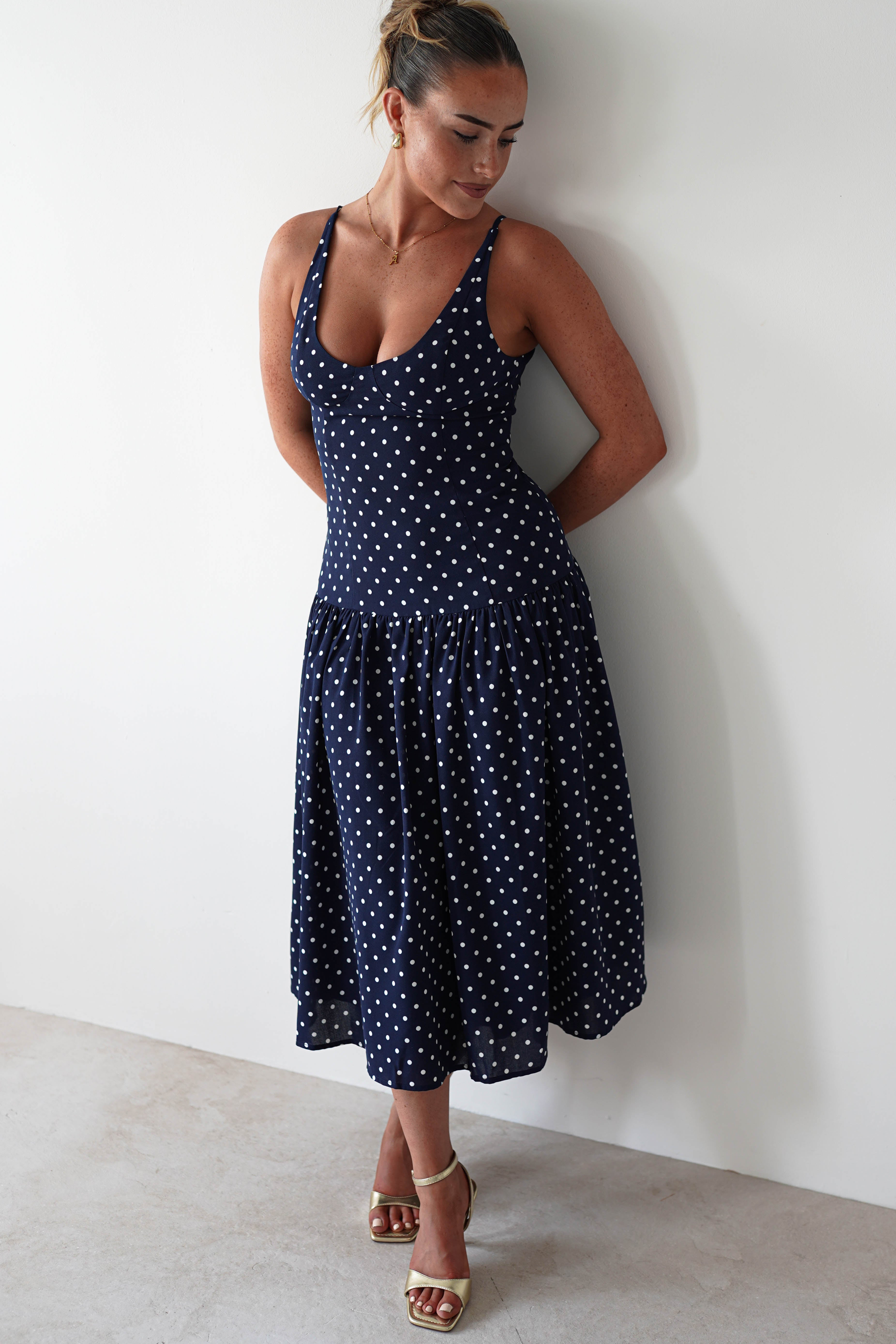 Vestido Ritz Azul Marinho