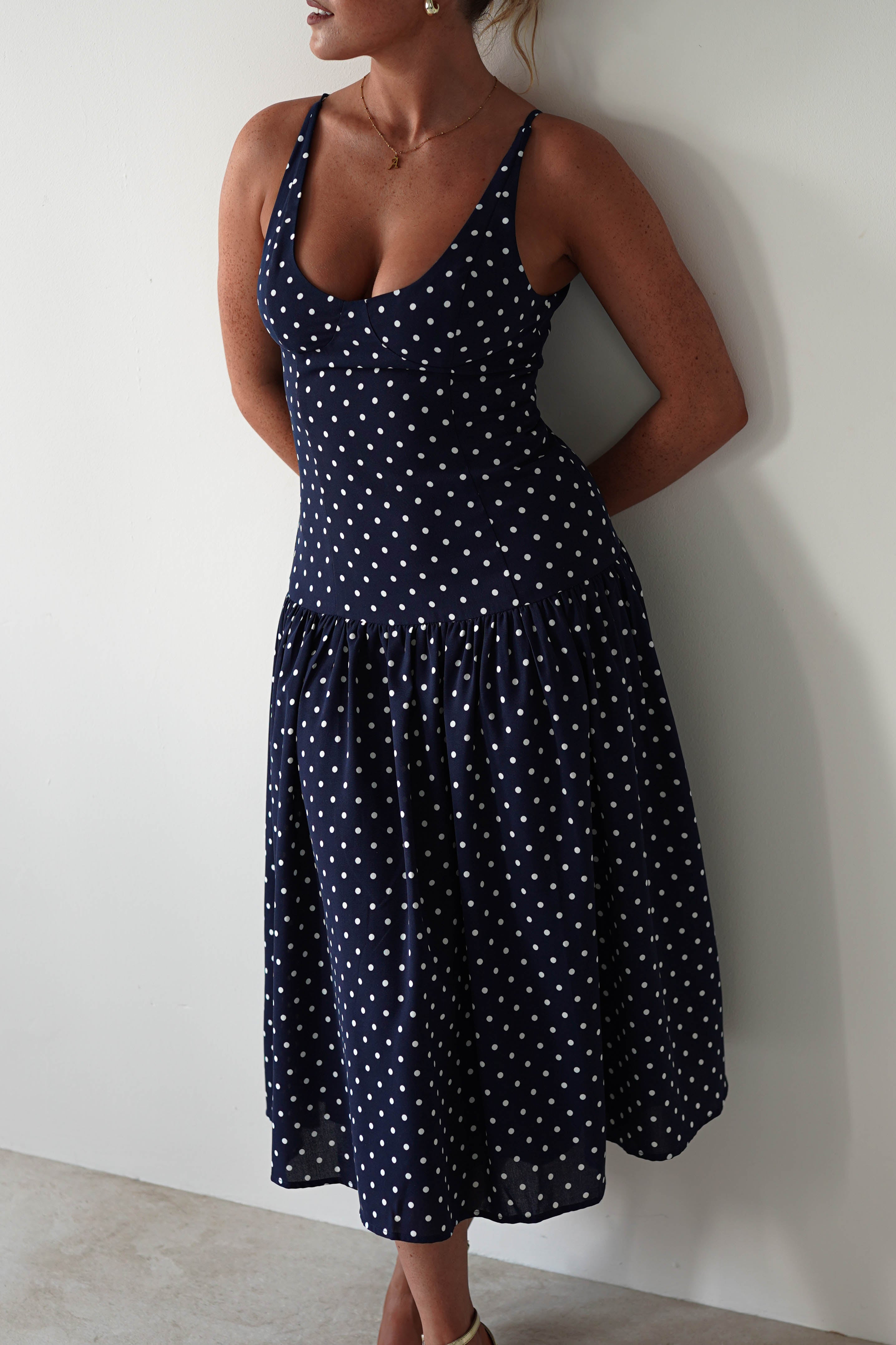 Vestido Ritz Azul Marinho