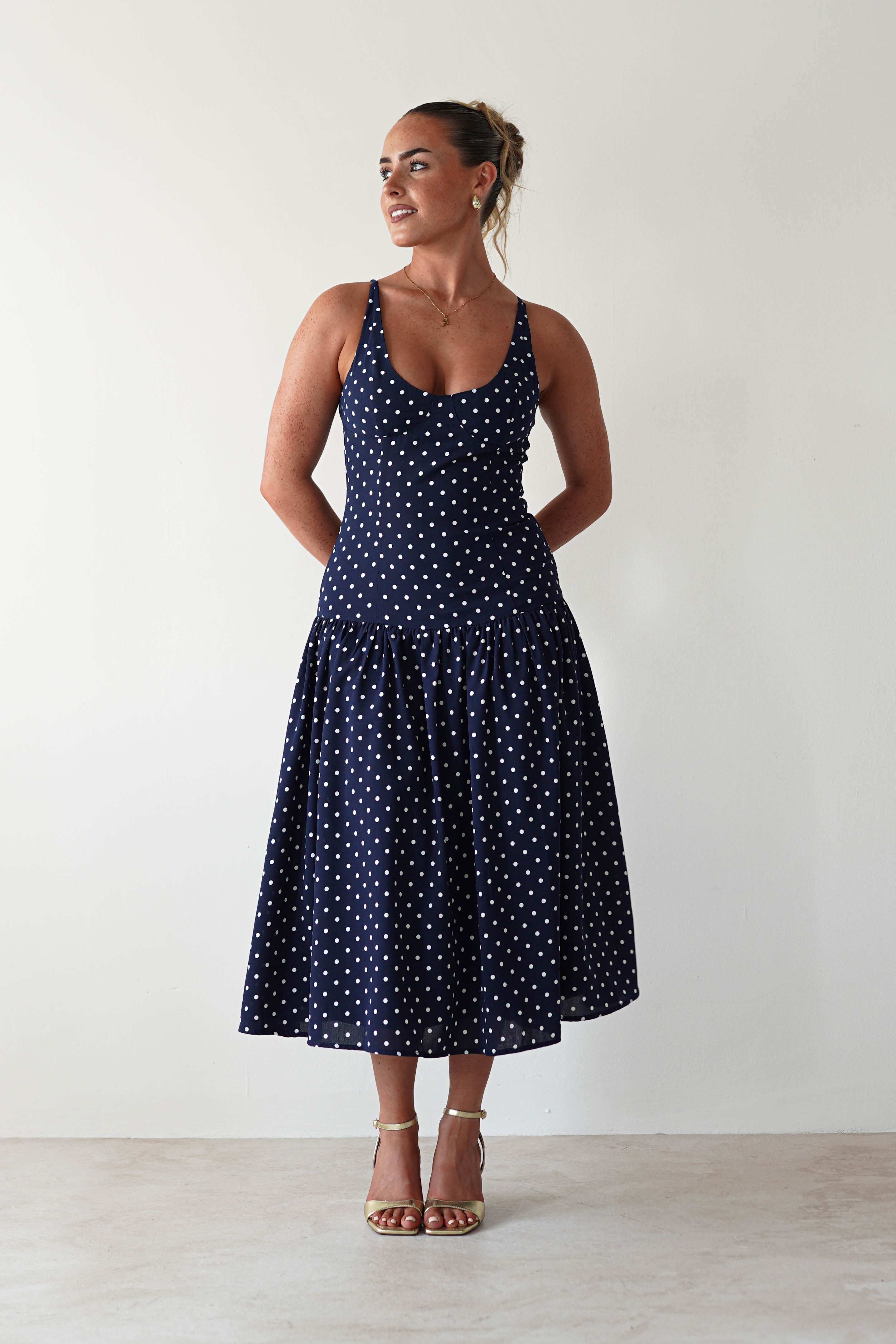 Vestido Ritz Azul Marinho