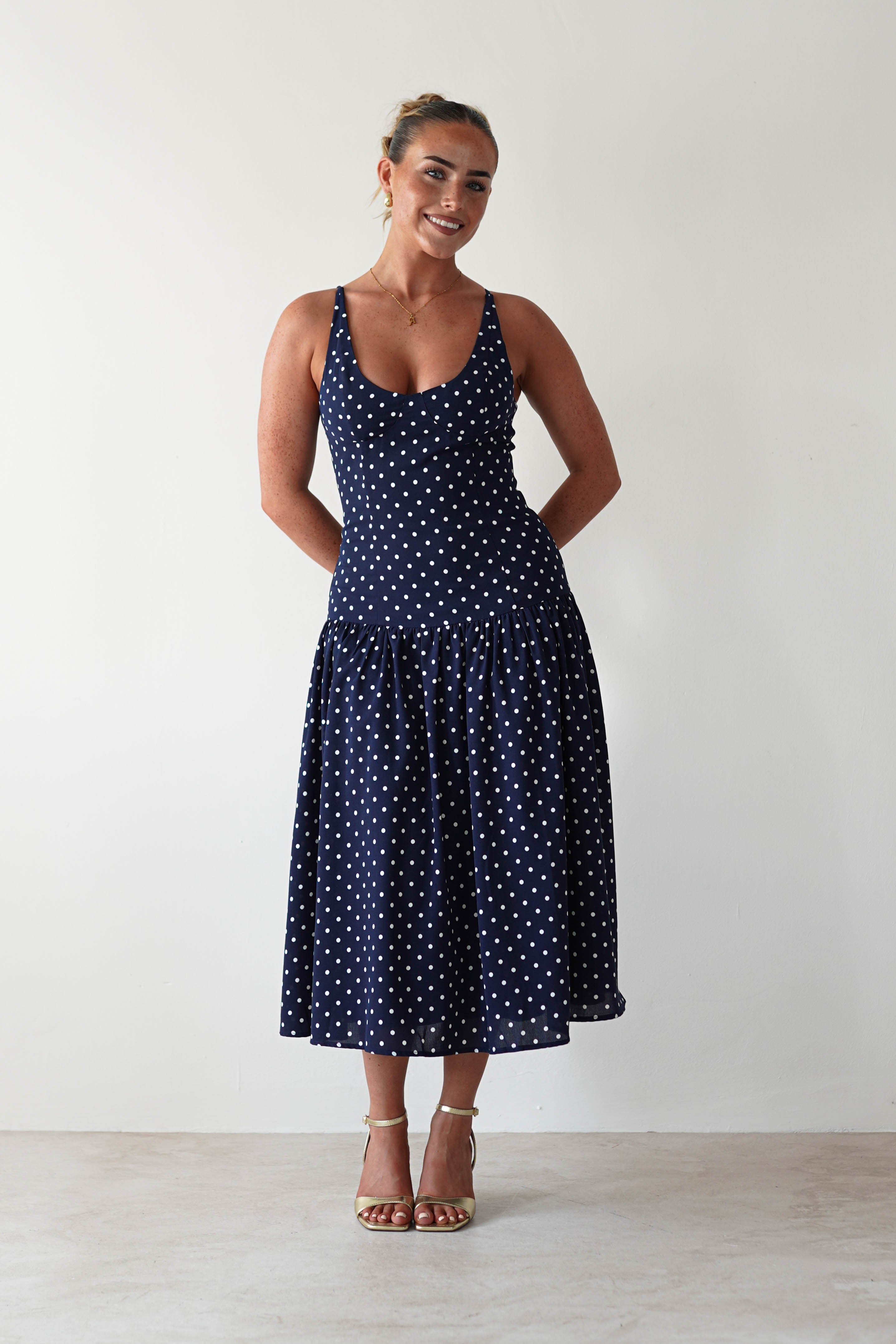 Vestido Ritz Azul Marinho