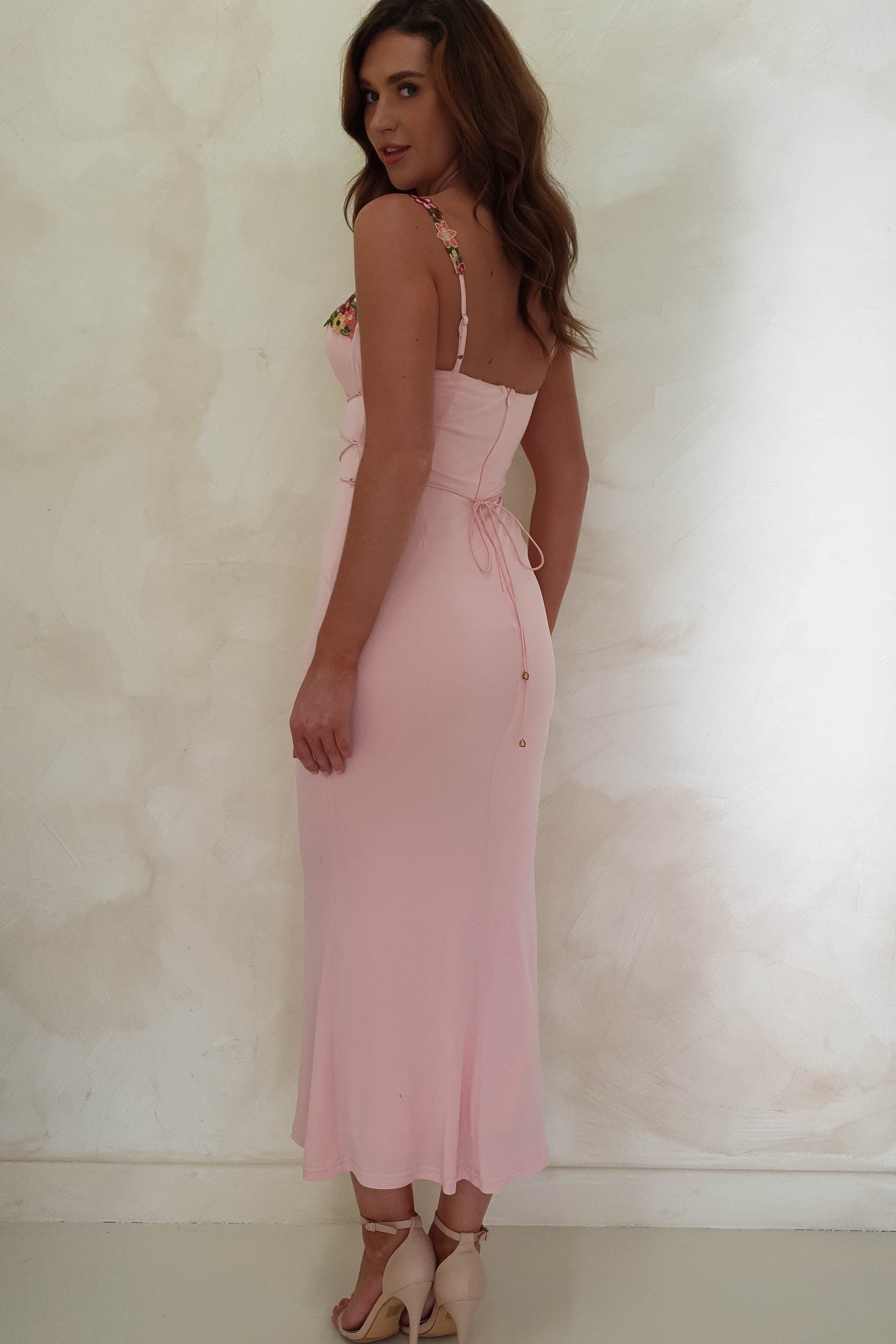 Vestido ROWAN Rosa Bebê
