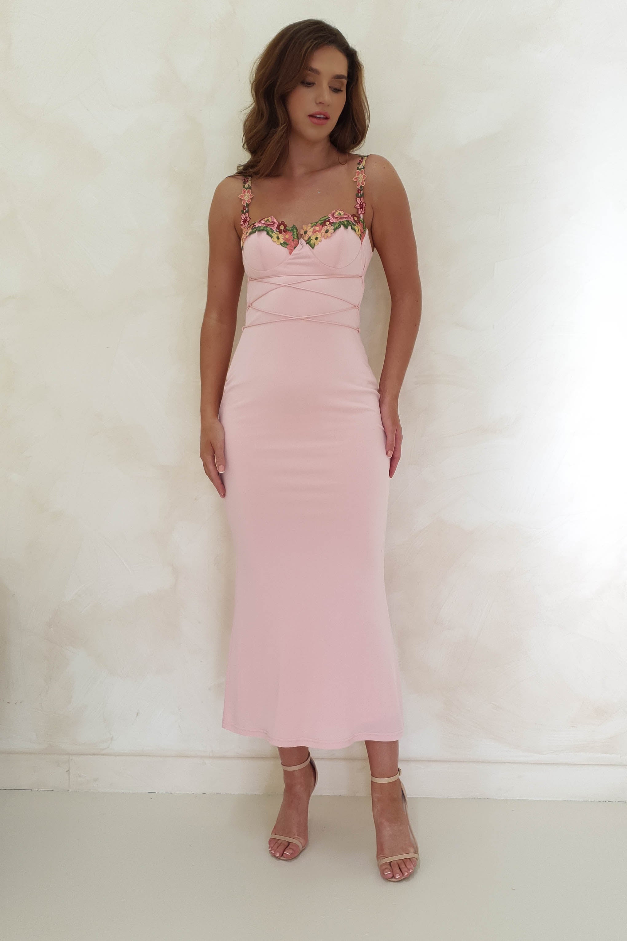 Vestido ROWAN Rosa Bebê