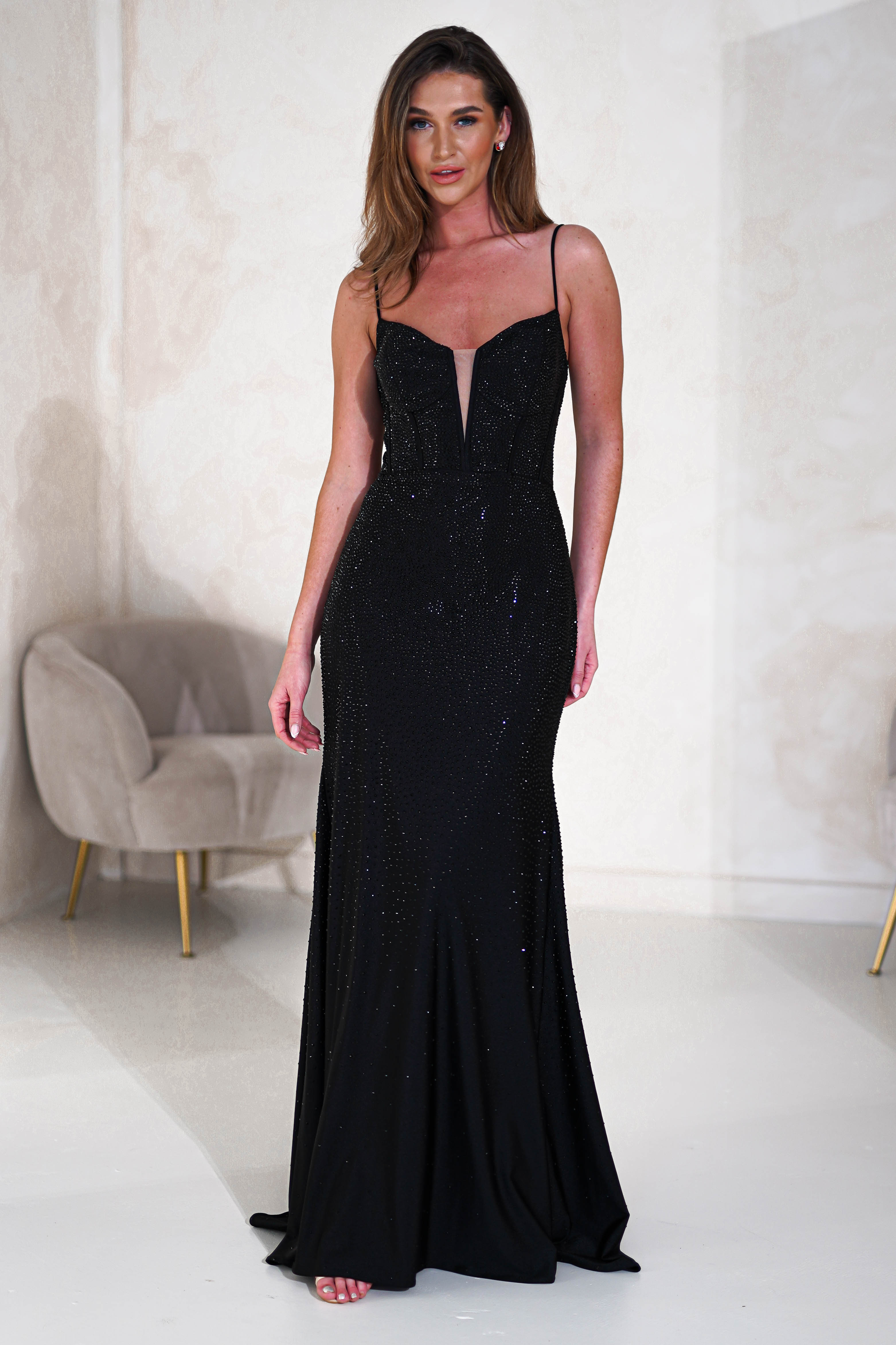 Vestido Sabrina Preto