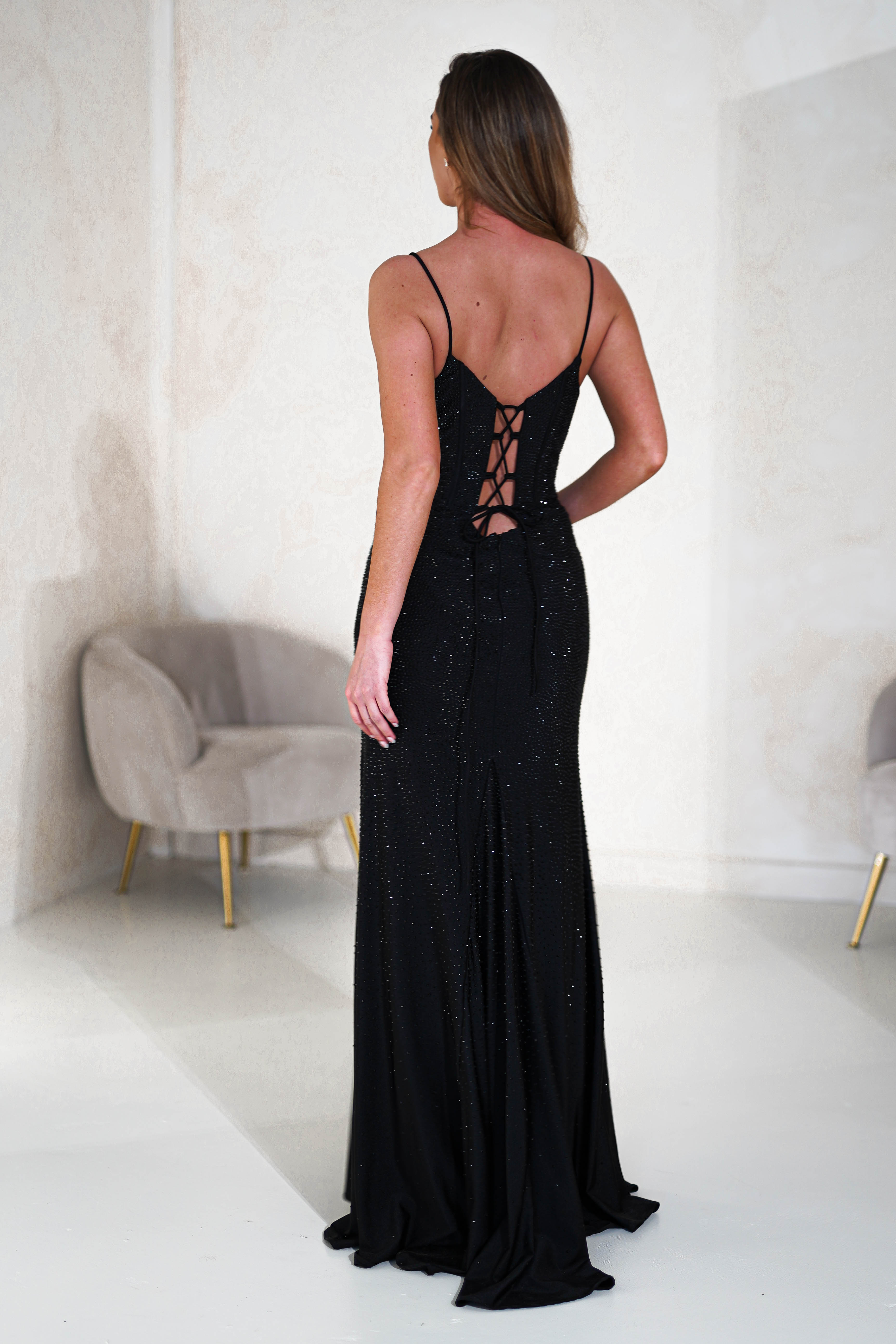 Vestido Sabrina Preto