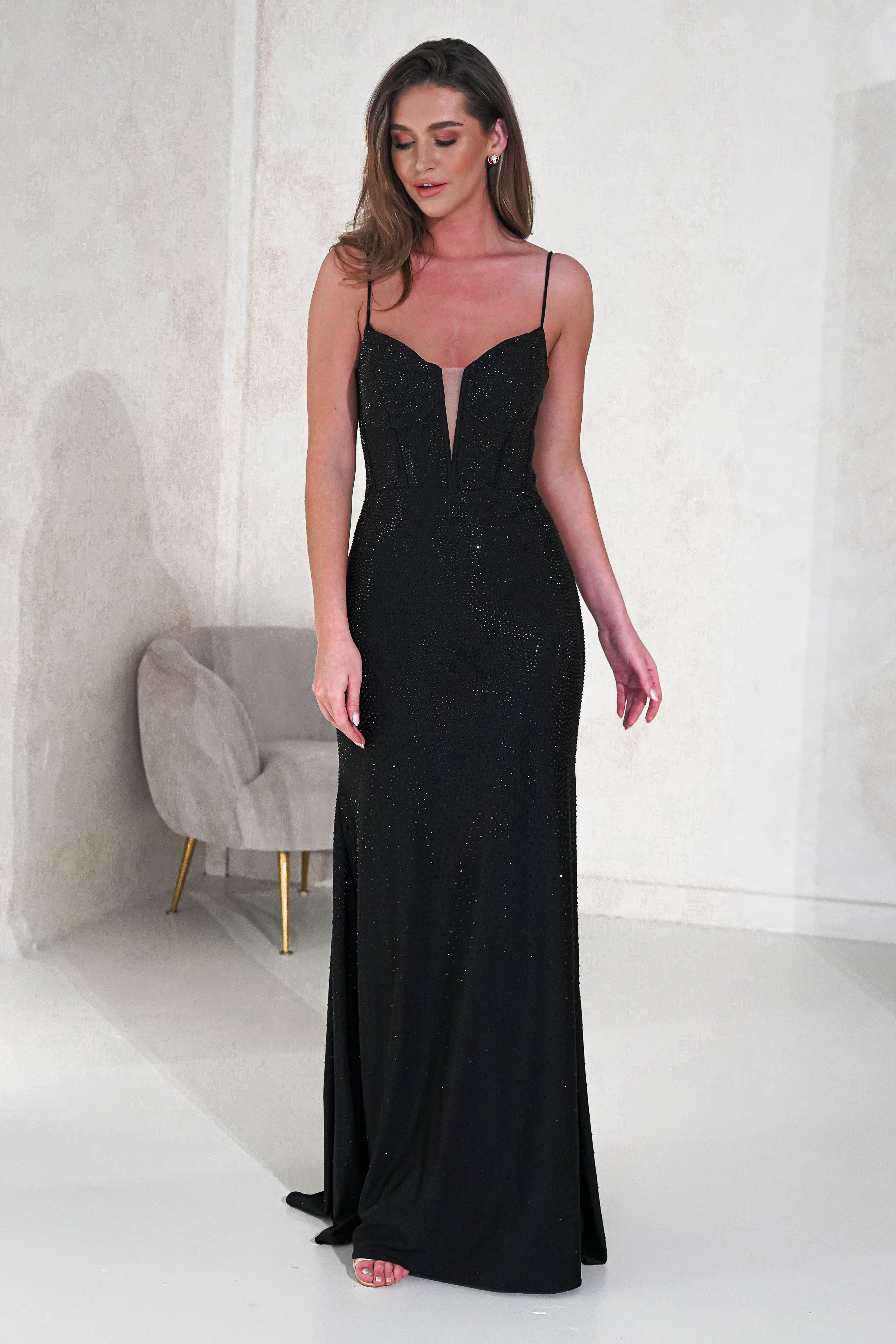 Vestido Sabrina Preto