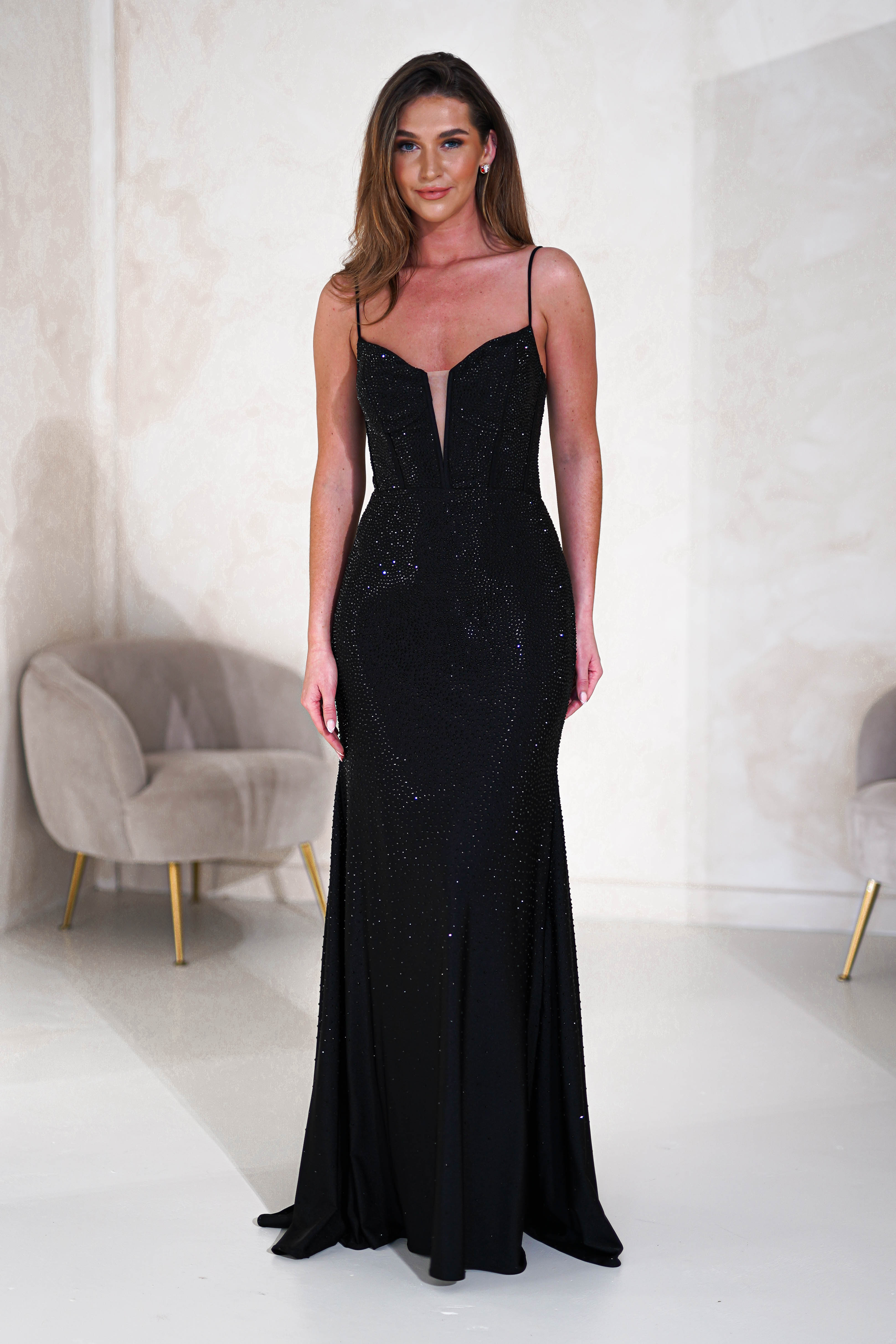 Vestido Sabrina Preto